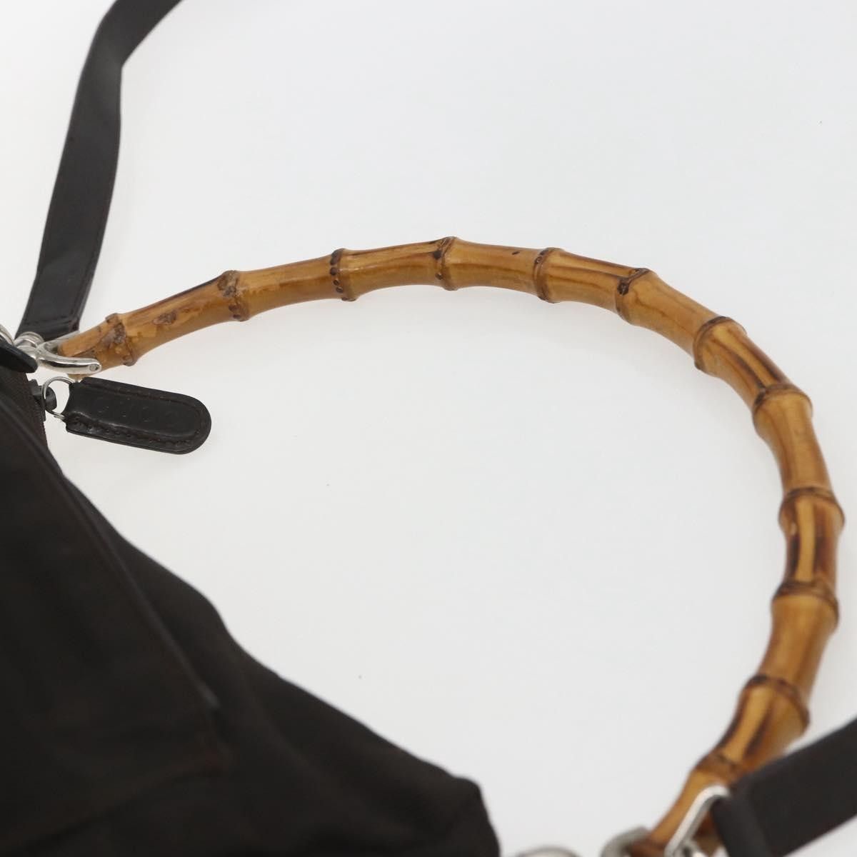 Gucci Gucci Vintage Handbag Nylon Size ONE SIZE - 18 Thumbnail