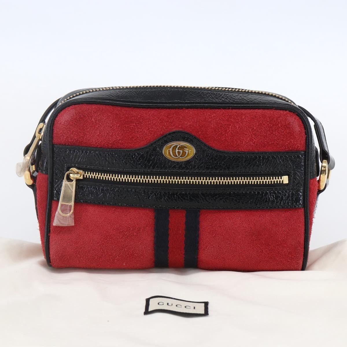 Gucci Gucci Ophidia Shoulder Bag Suede Size ONE SIZE - 15 Thumbnail