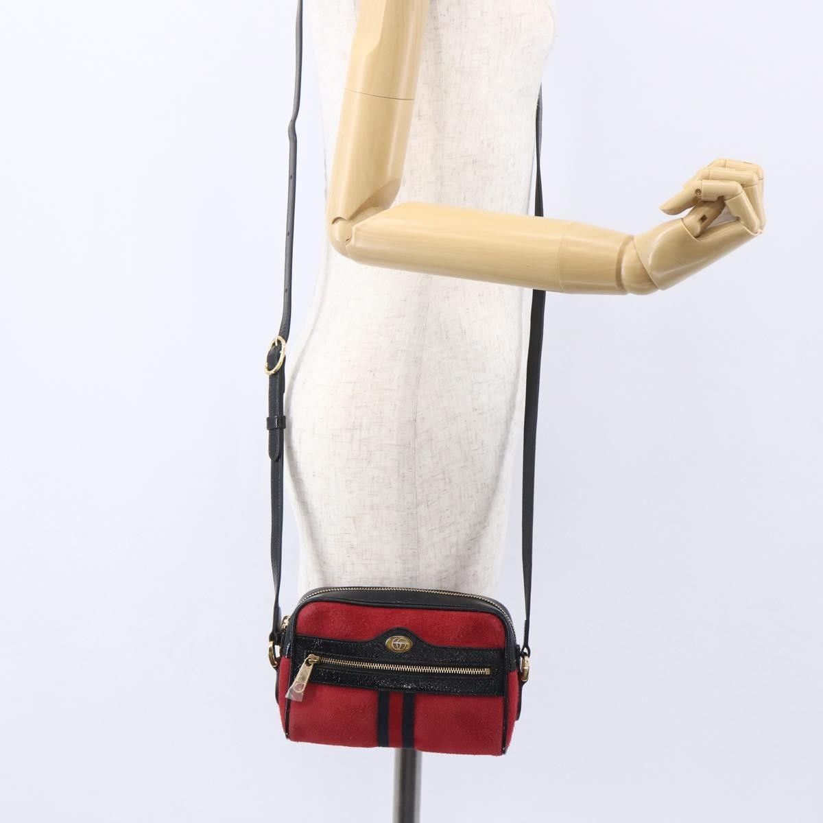 Gucci Gucci Ophidia Shoulder Bag Suede Size ONE SIZE - 16 Thumbnail