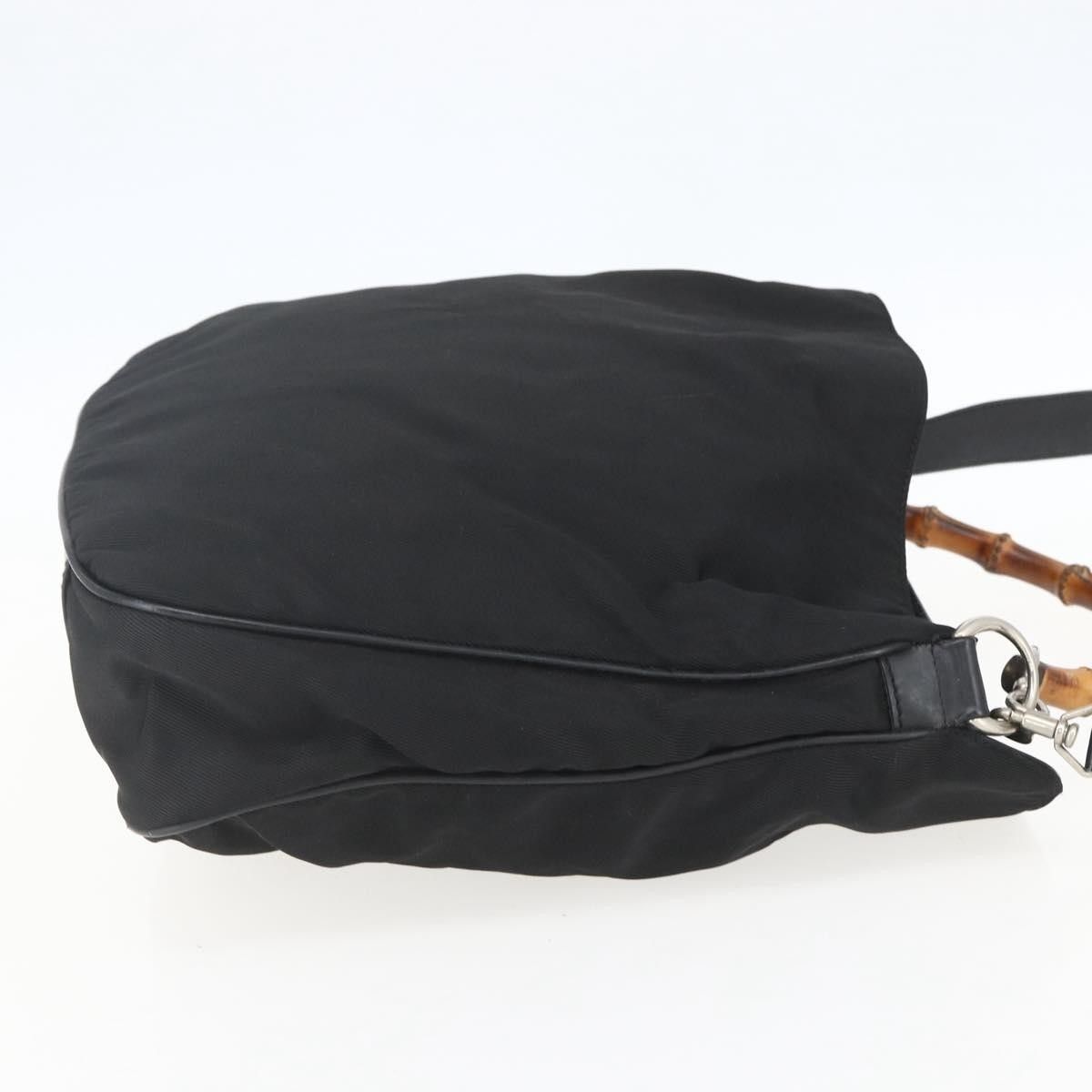 Gucci Gucci Vintage Bamboo Shoulder Bag Nylon Size ONE SIZE - 4 Thumbnail