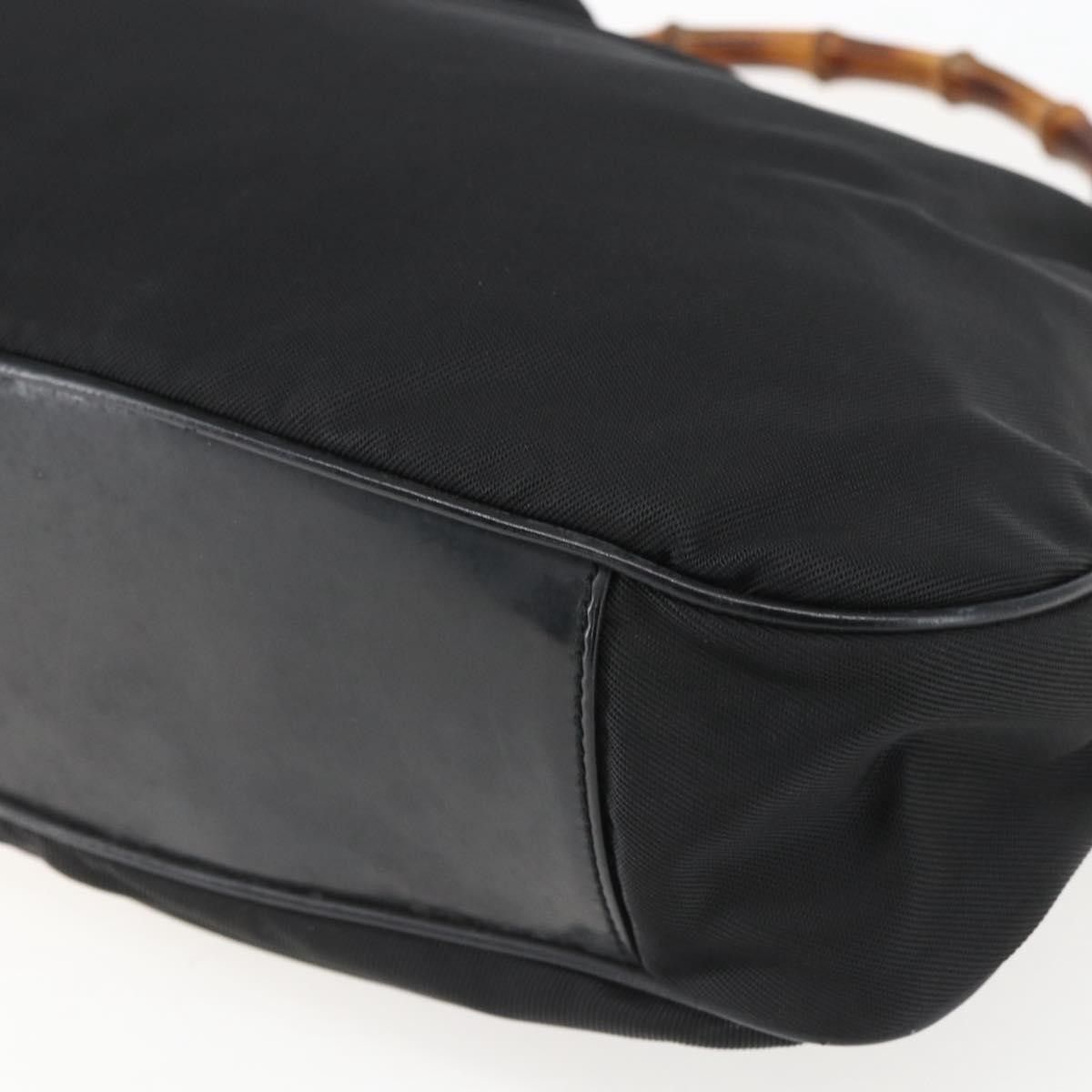 Gucci Gucci Vintage Bamboo Shoulder Bag Nylon Size ONE SIZE - 9 Thumbnail