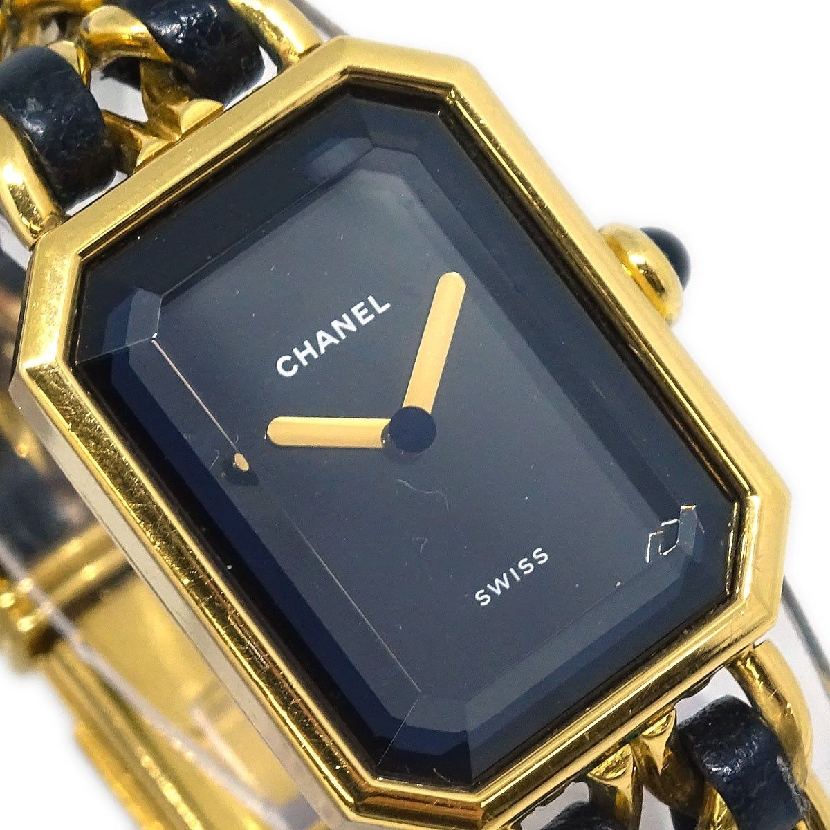 Chanel Chanel Premiere Rock Quartz Watch Plated Metal and Leather Size ONE SIZE - 2 Thumbnail