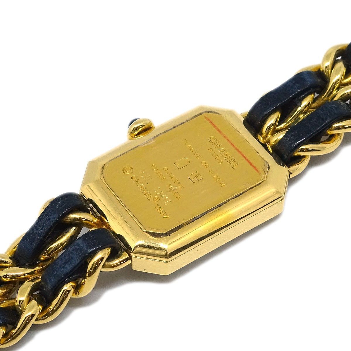Chanel Chanel Premiere Rock Quartz Watch Plated Metal and Leather Size ONE SIZE - 3 Thumbnail