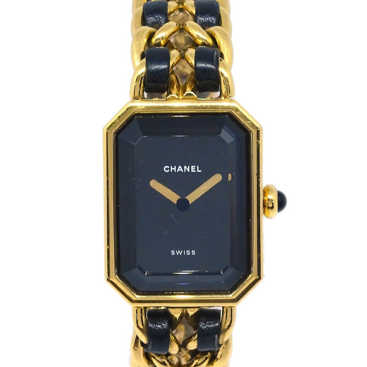 Chanel Chanel Premiere Rock Quartz Watch Plated Metal and Leather Size ONE SIZE - 4 Thumbnail