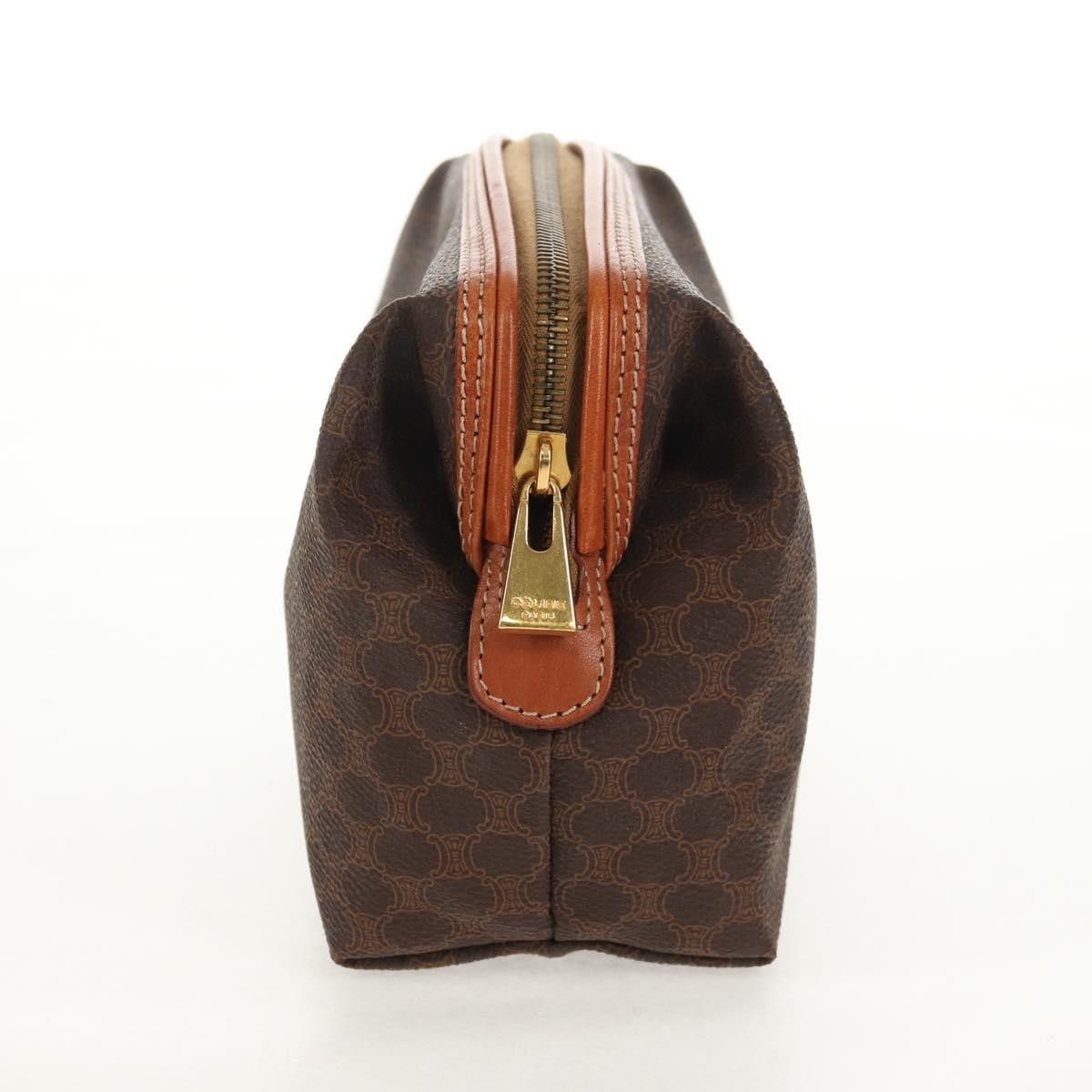 Celine Celine Macadam Pochette Canvas and Leather Size ONE SIZE - 3 Thumbnail