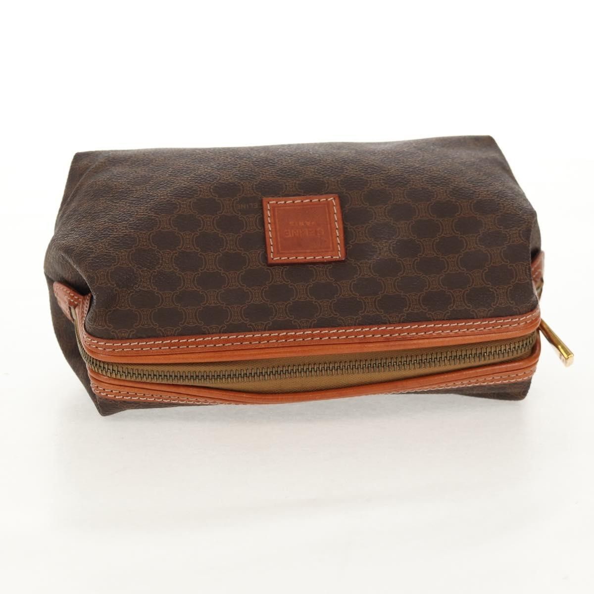 Celine Celine Macadam Pochette Canvas and Leather Size ONE SIZE - 12 Thumbnail