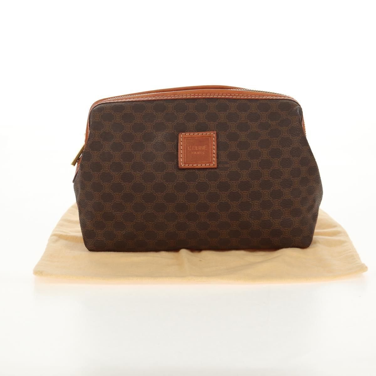 Celine Celine Macadam Pochette Canvas and Leather Size ONE SIZE - 11 Thumbnail