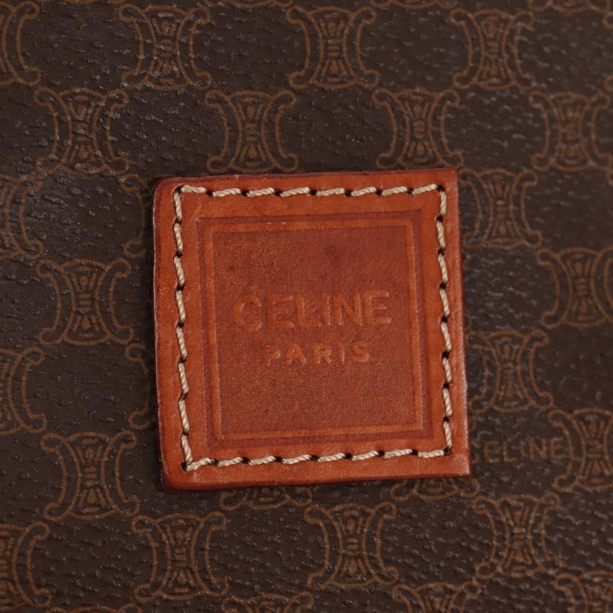 Celine Celine Macadam Pochette Canvas and Leather Size ONE SIZE - 16 Thumbnail