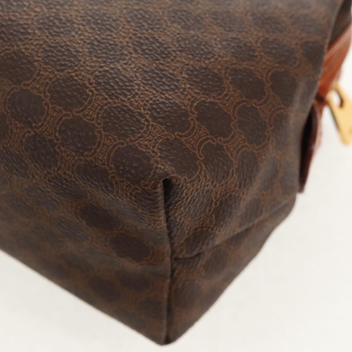 Celine Celine Macadam Pochette Canvas and Leather Size ONE SIZE - 8 Thumbnail