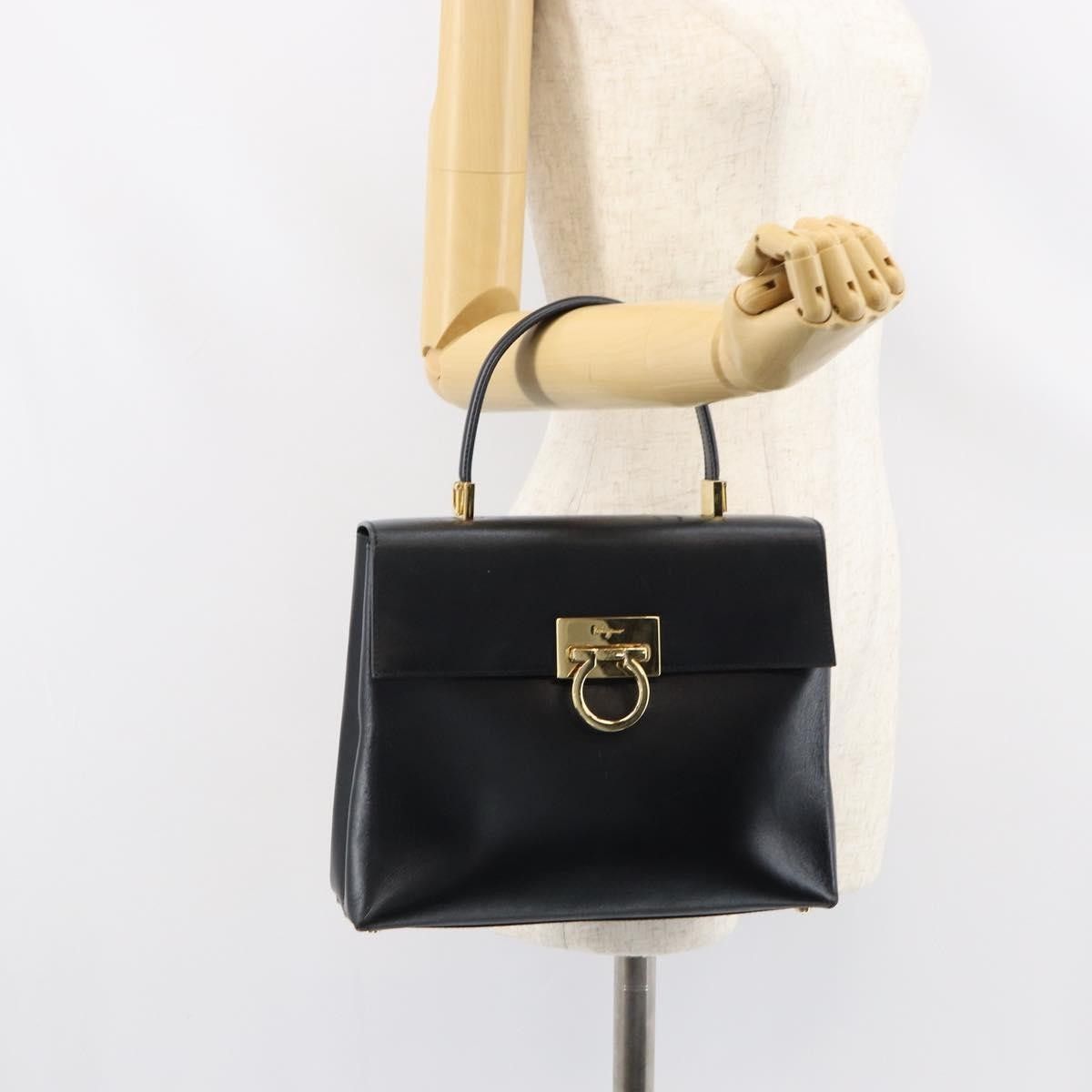 Salvatore Ferragamo Salvatore Ferragamo Convertible Top Handle Bag Leather Size ONE SIZE - 23 Thumbnail