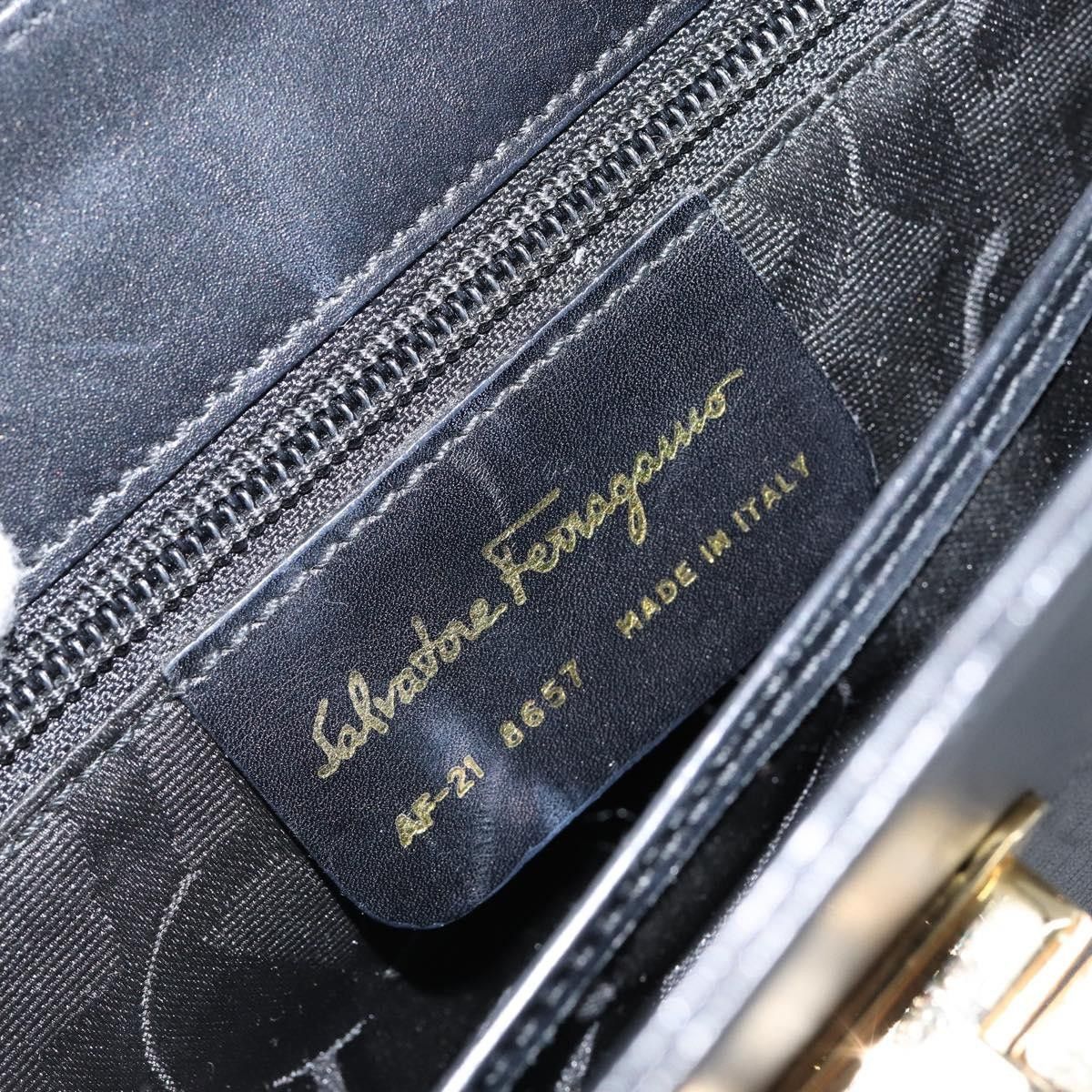 Salvatore Ferragamo Salvatore Ferragamo Convertible Top Handle Bag Leather Size ONE SIZE - 16 Thumbnail