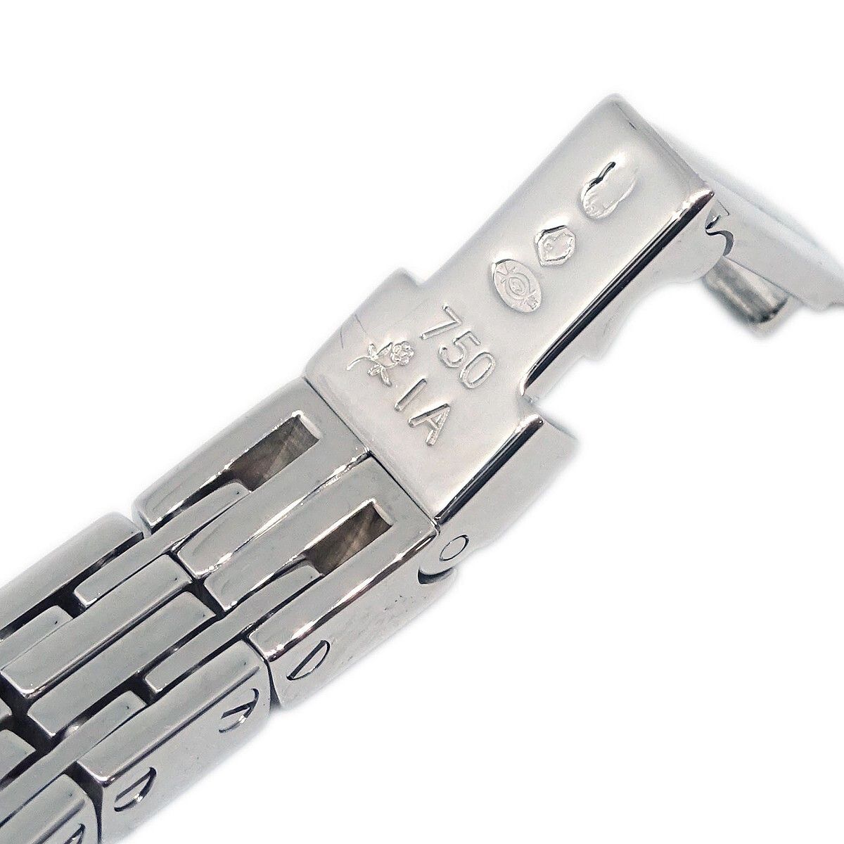 Cartier Cartier Mini Tonneau Lanier Quartz Watch White Gold with Diamond Bezel Size ONE SIZE - 7 Thumbnail