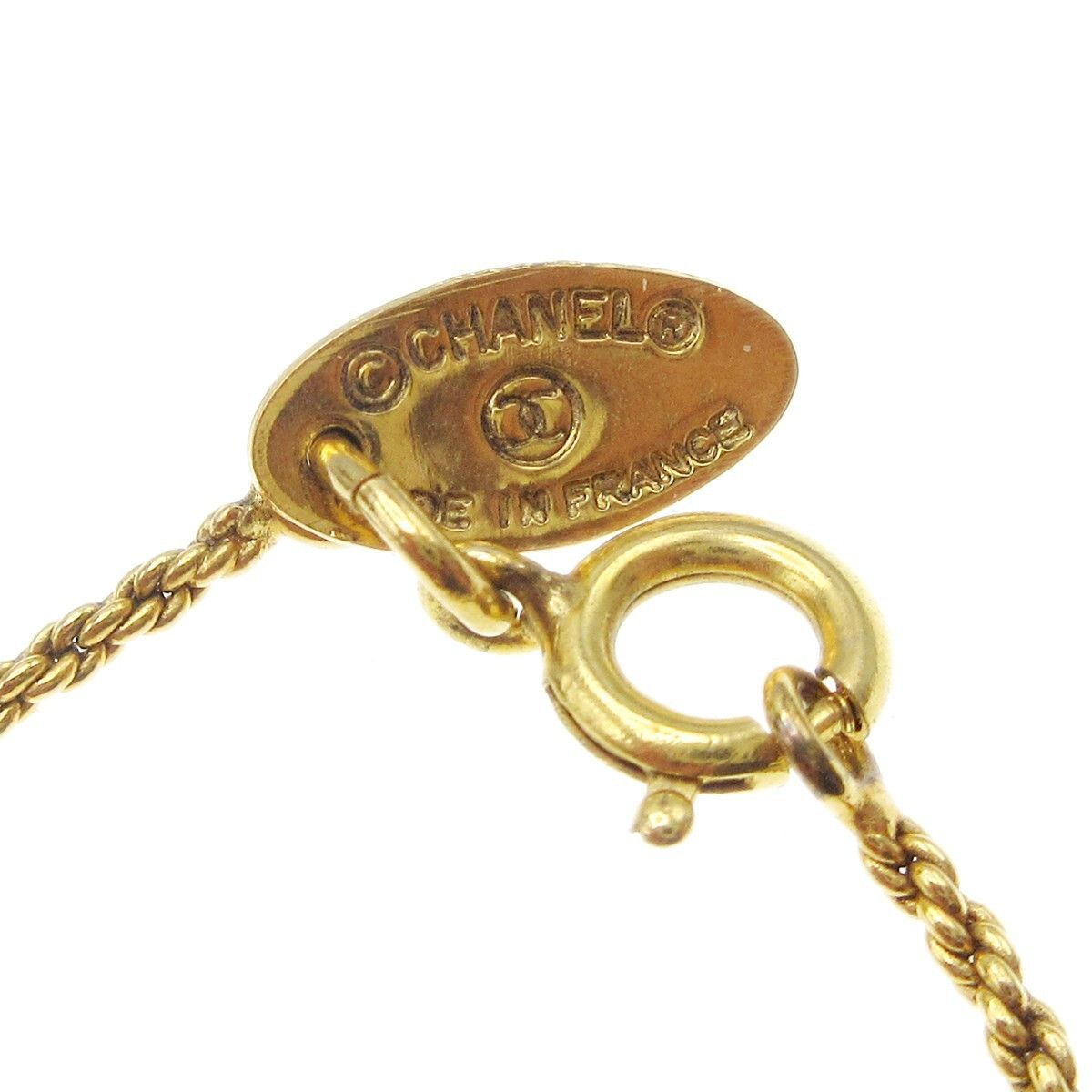 Chanel Chanel CC Round Pendant Necklace Metal Size ONE SIZE - 5 Thumbnail