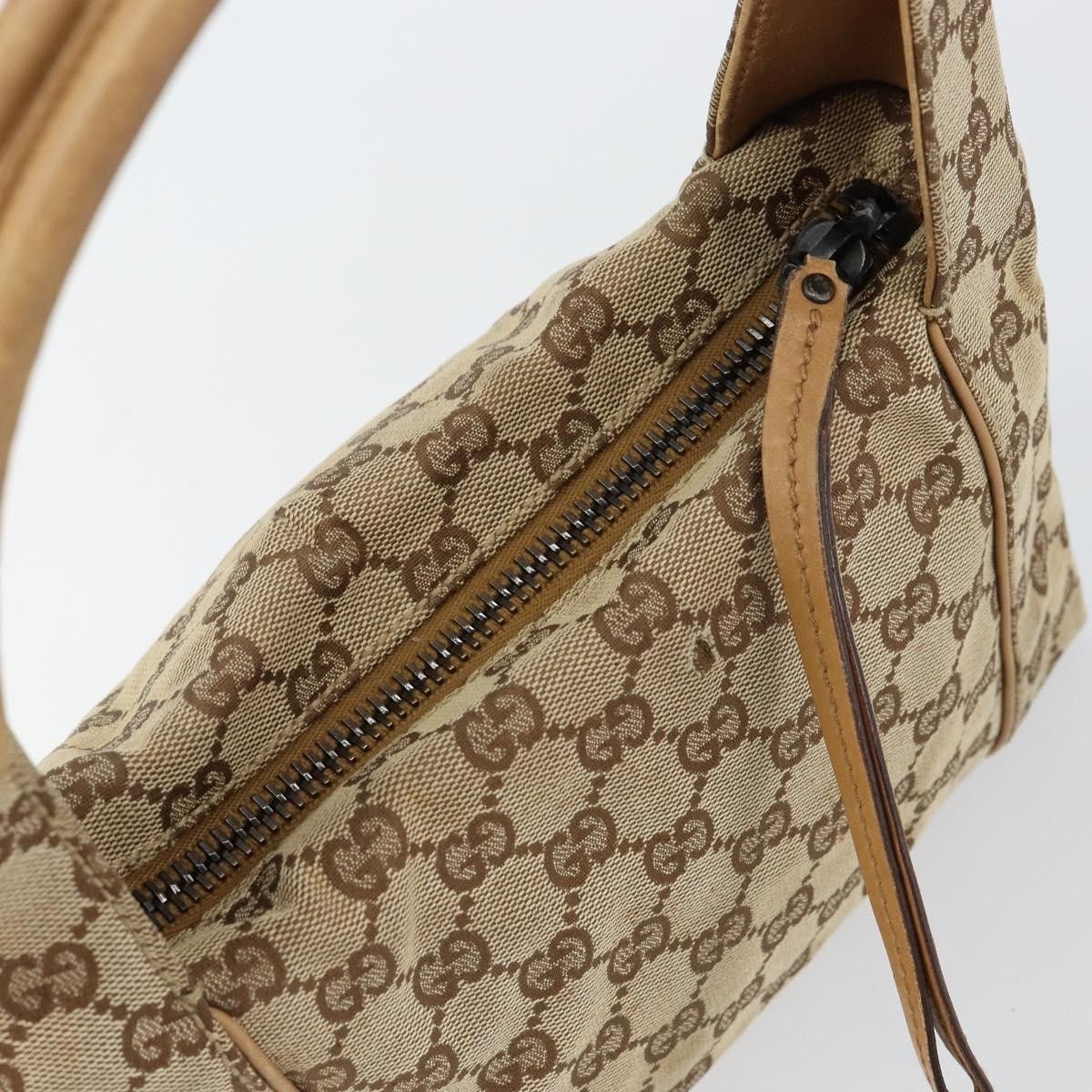 Gucci Gucci Zip Shoulder Bag GG Canvas Size ONE SIZE - 13 Thumbnail