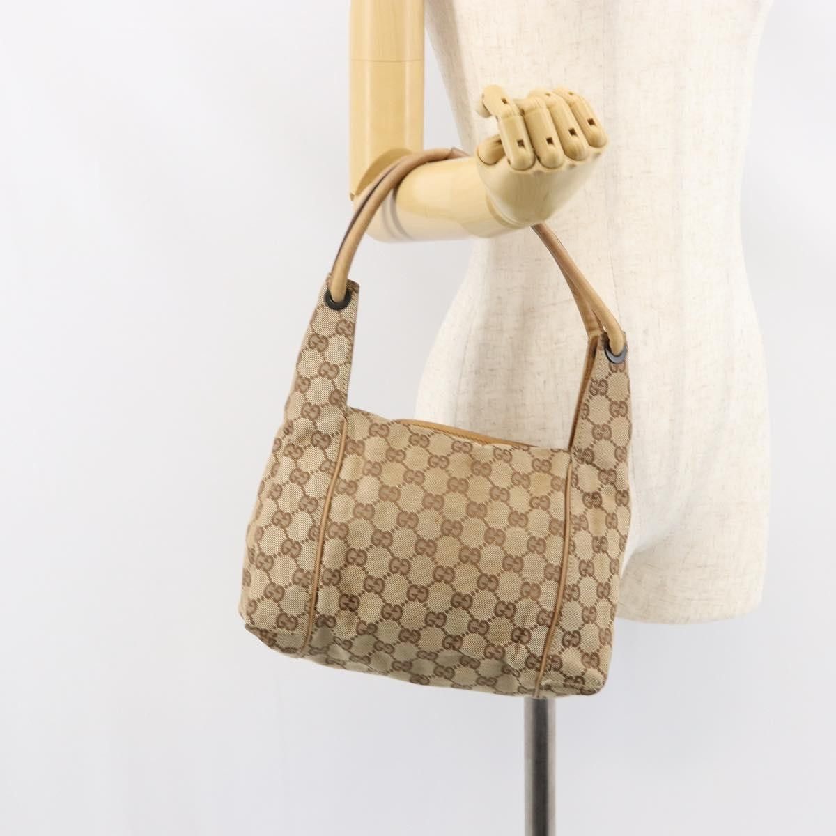 Gucci Gucci Zip Shoulder Bag GG Canvas Size ONE SIZE - 14 Thumbnail