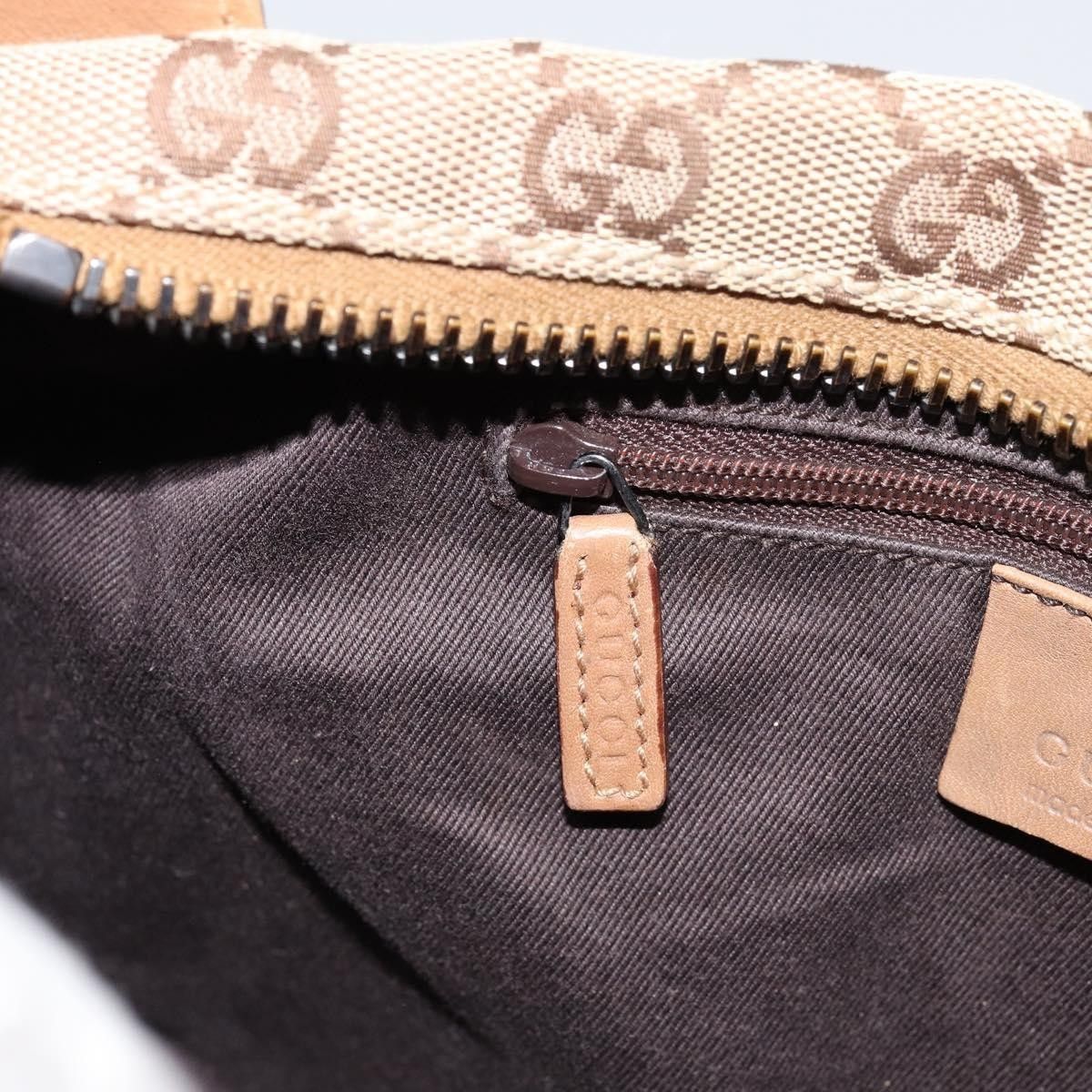 Gucci Gucci Zip Shoulder Bag GG Canvas Size ONE SIZE - 22 Thumbnail