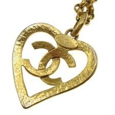 Chanel Chanel CC Heart Pendant Metal Size ONE SIZE - 3 Thumbnail