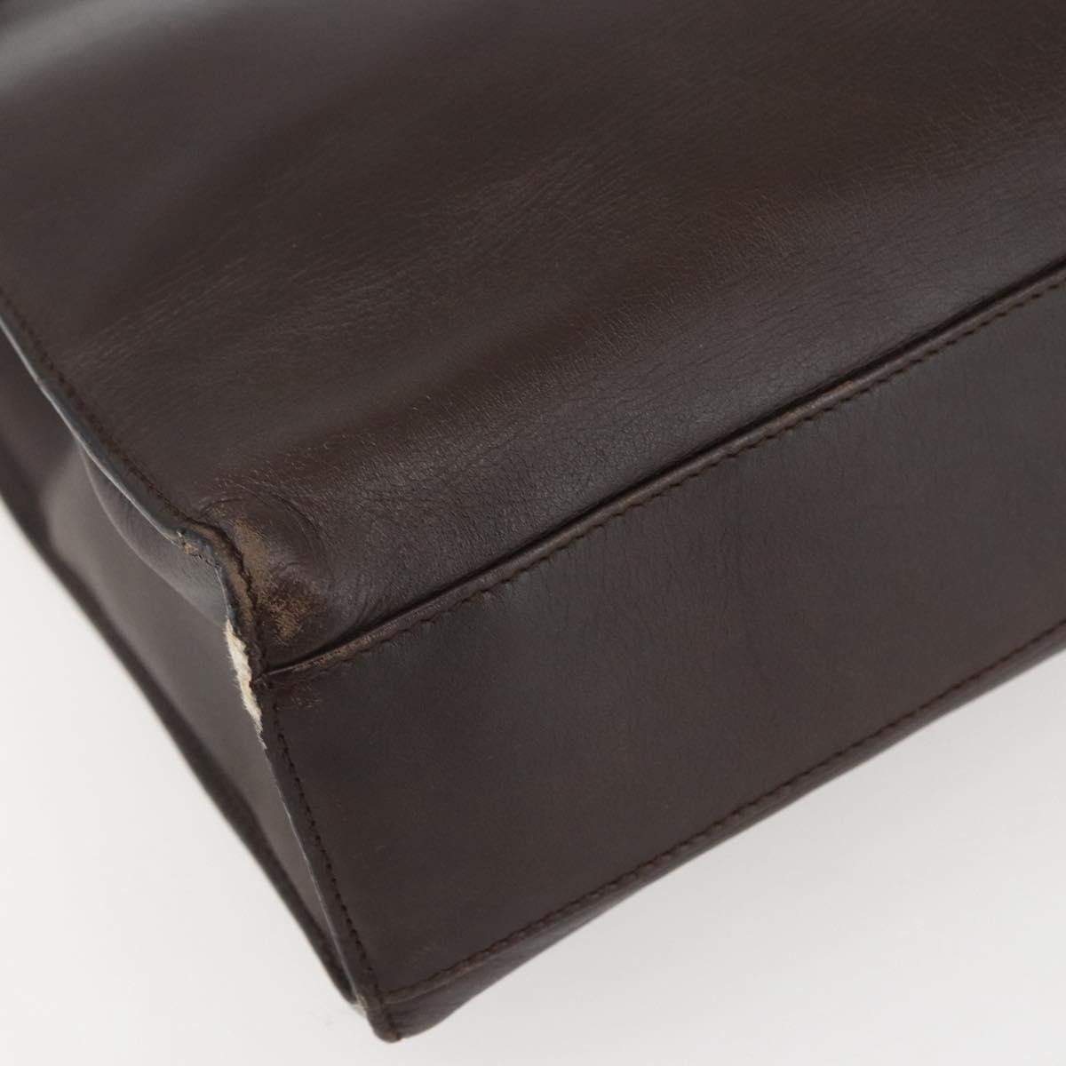 Gucci Gucci Vintage Handbag Leather Size ONE SIZE - 12 Thumbnail