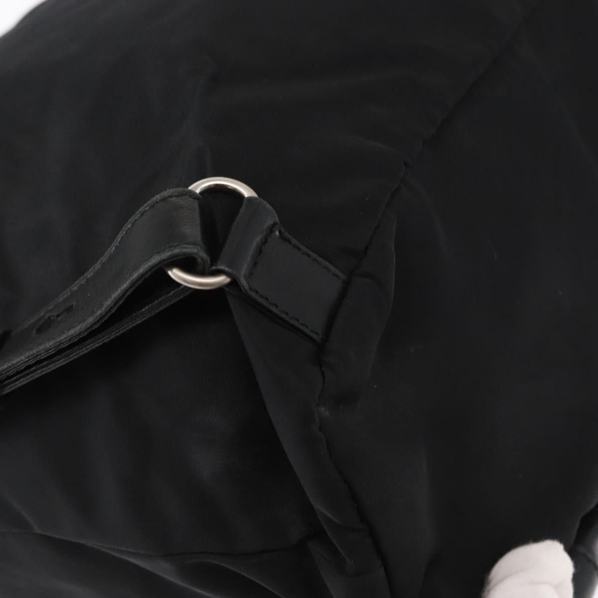 Prada Prada Vela Double Front Pocket Backpack Tessuto with Saffiano Leather Size ONE SIZE - 12 Thumbnail