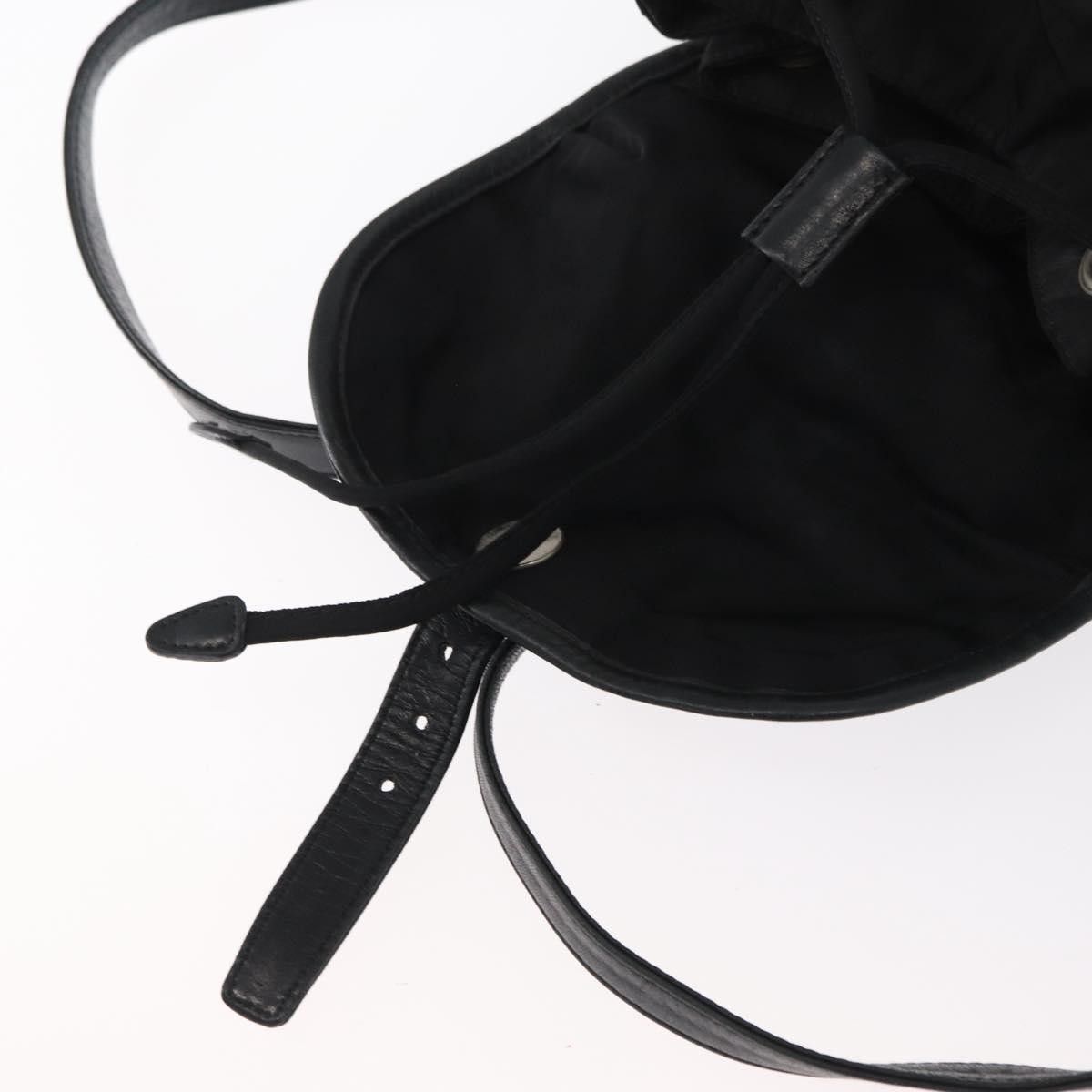 Prada Prada Vela Double Front Pocket Backpack Tessuto with Saffiano Leather Size ONE SIZE - 13 Thumbnail