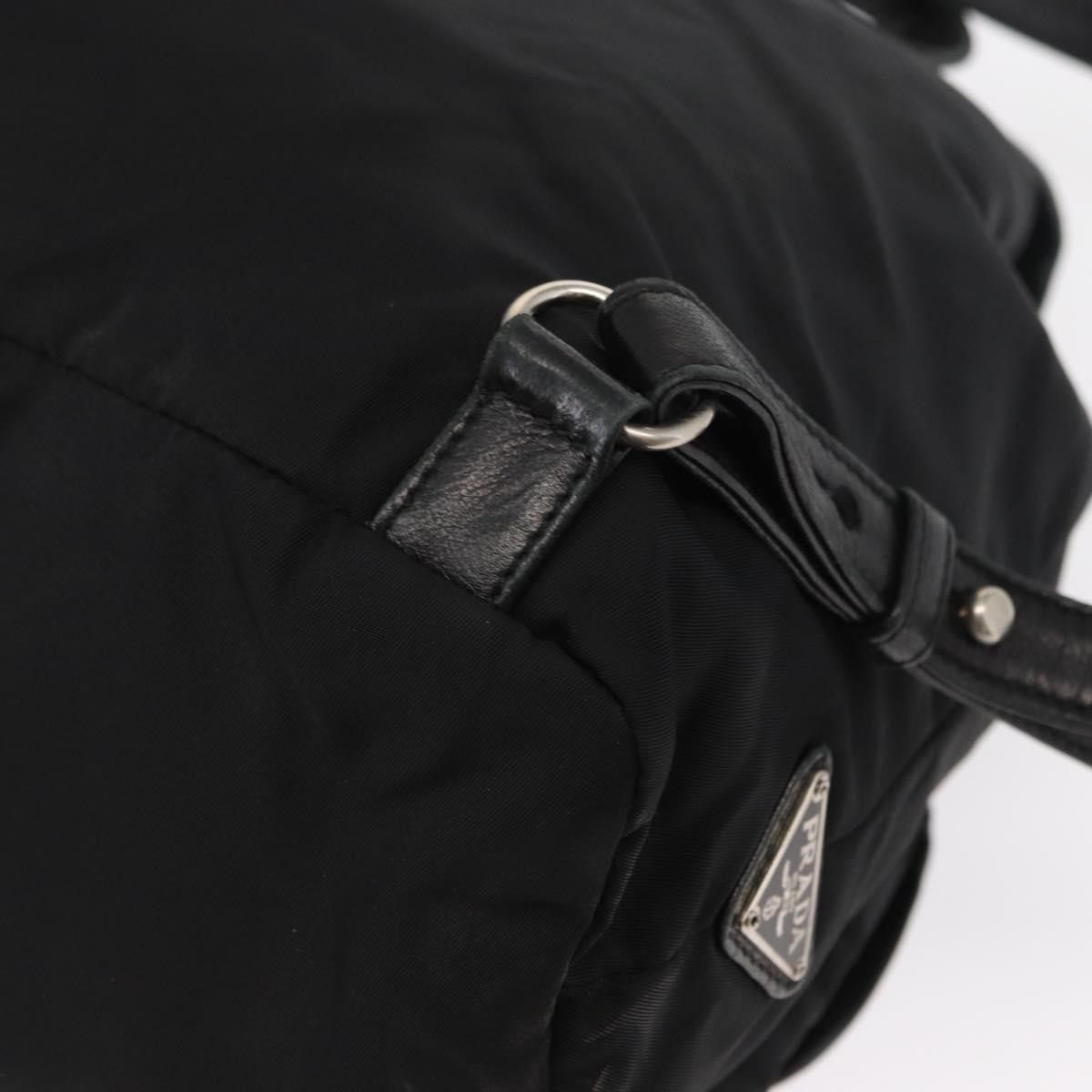 Prada Prada Vela Double Front Pocket Backpack Tessuto with Saffiano Leather Size ONE SIZE - 11 Thumbnail