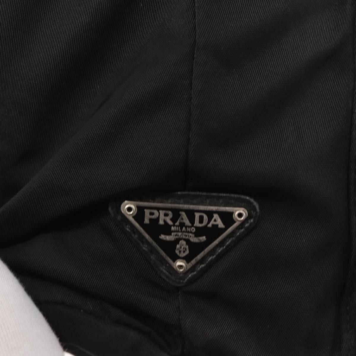 Prada Prada Vela Double Front Pocket Backpack Tessuto with Saffiano Leather Size ONE SIZE - 14 Thumbnail