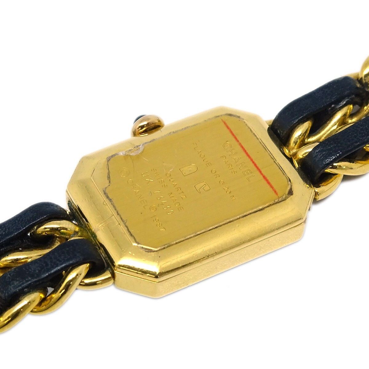 Chanel Chanel Premiere Rock Quartz Watch Plated Metal and Leather Size ONE SIZE - 3 Thumbnail