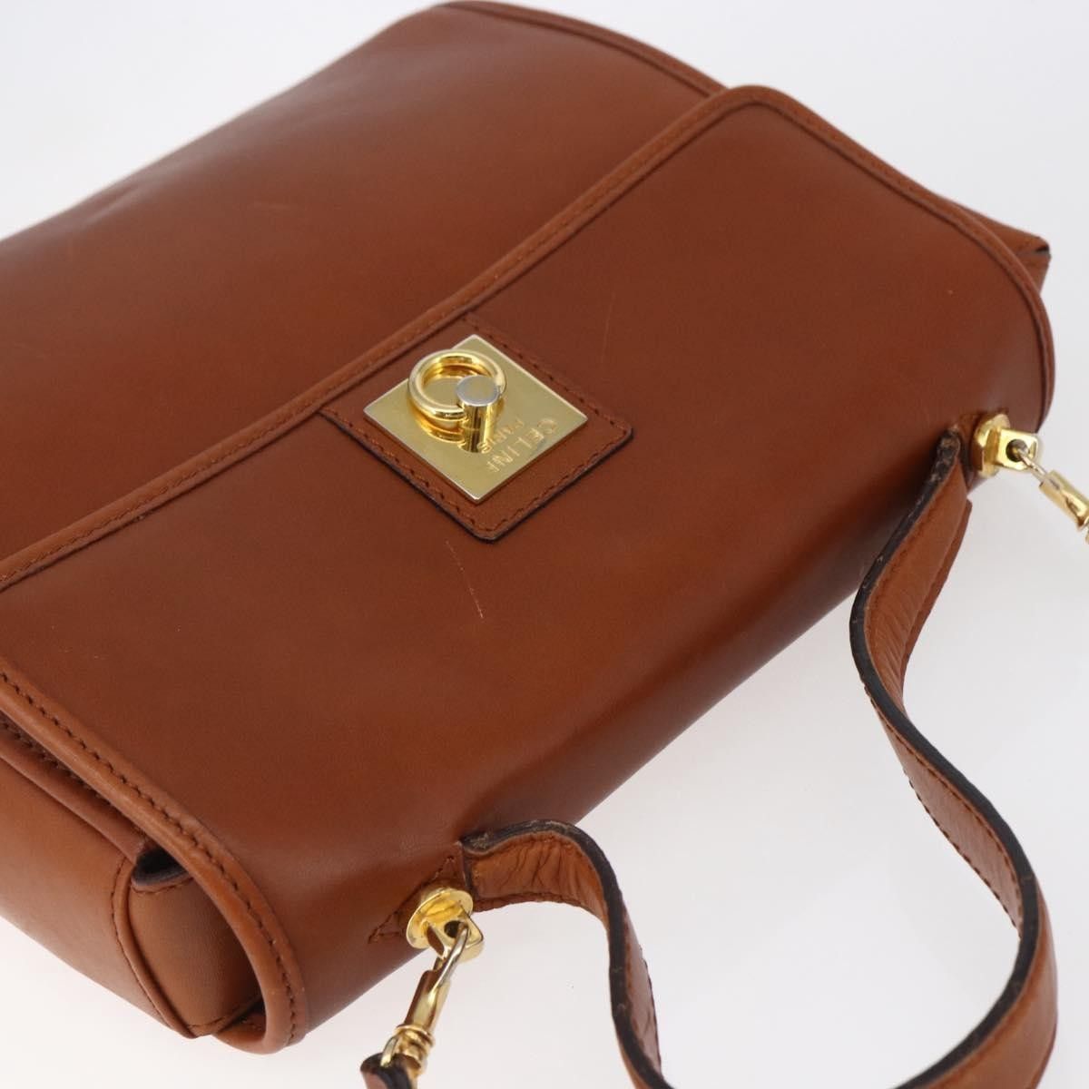 Celine Celine Handbag Leather Size ONE SIZE - 14 Thumbnail
