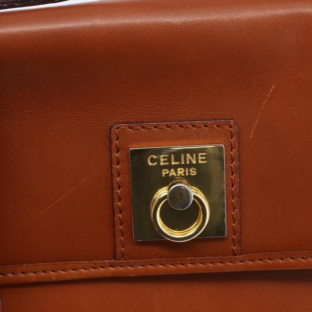 Celine Celine Handbag Leather Size ONE SIZE - 12 Thumbnail