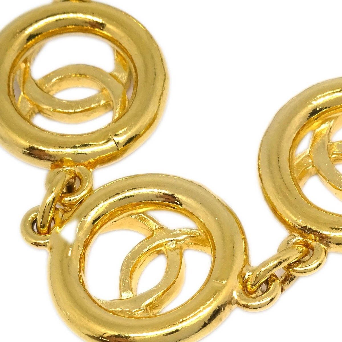 Chanel Chanel CC Cutout Round Bracelet Metal Size ONE SIZE - 3 Thumbnail