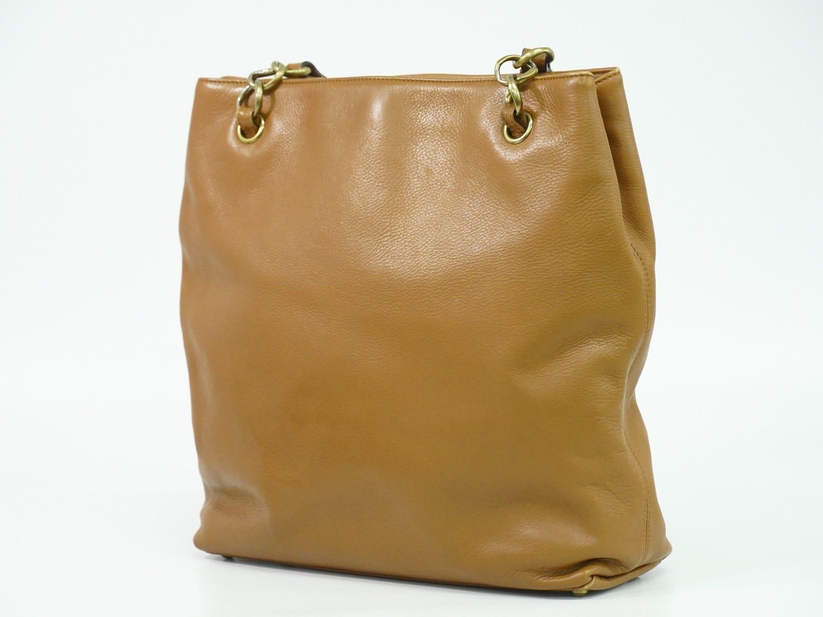 Chanel Chanel Vintage CC Tote Leather Size ONE SIZE - 2 Thumbnail