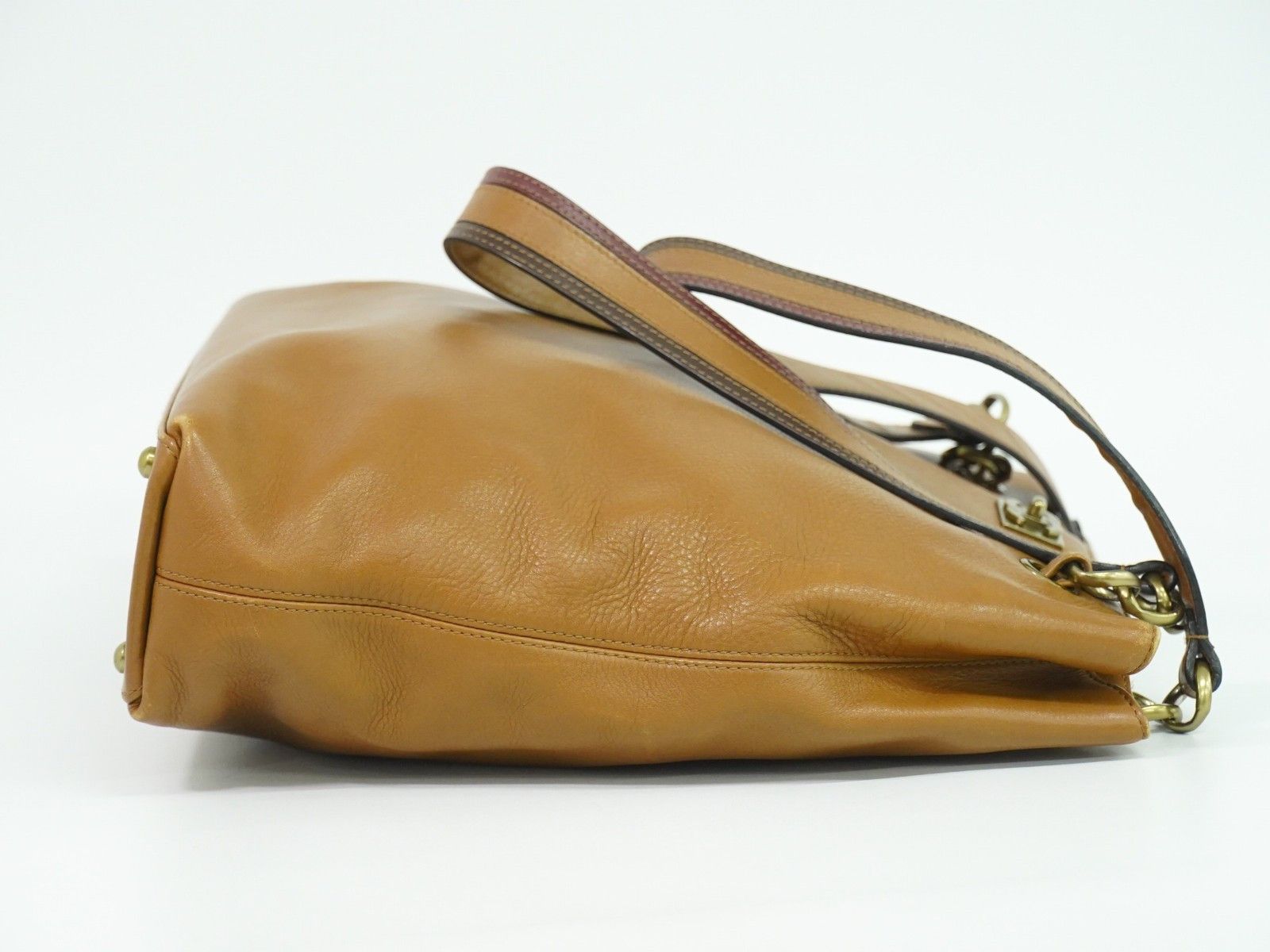 Chanel Chanel Vintage CC Tote Leather Size ONE SIZE - 3 Thumbnail