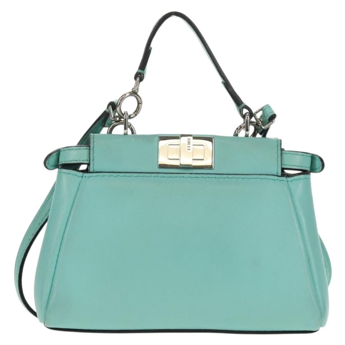 Fendi Fendi Peekaboo Bag Leather Size ONE SIZE - 16 Thumbnail