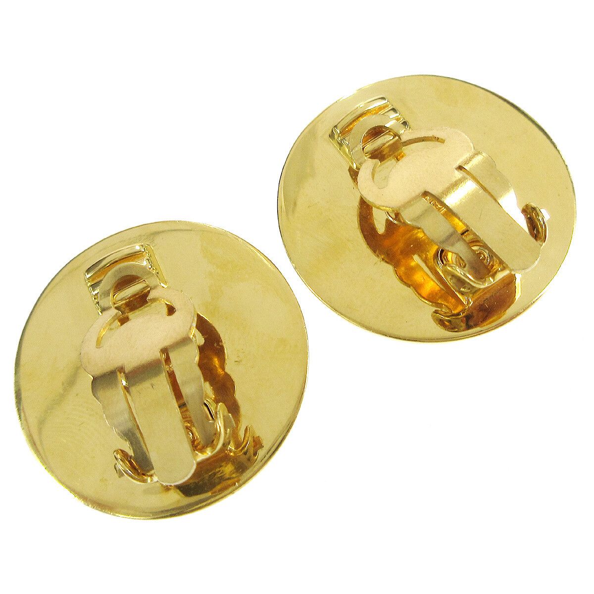 Chanel Chanel Round CC Turnlock Clip-On Metal Size ONE SIZE - 2 Thumbnail