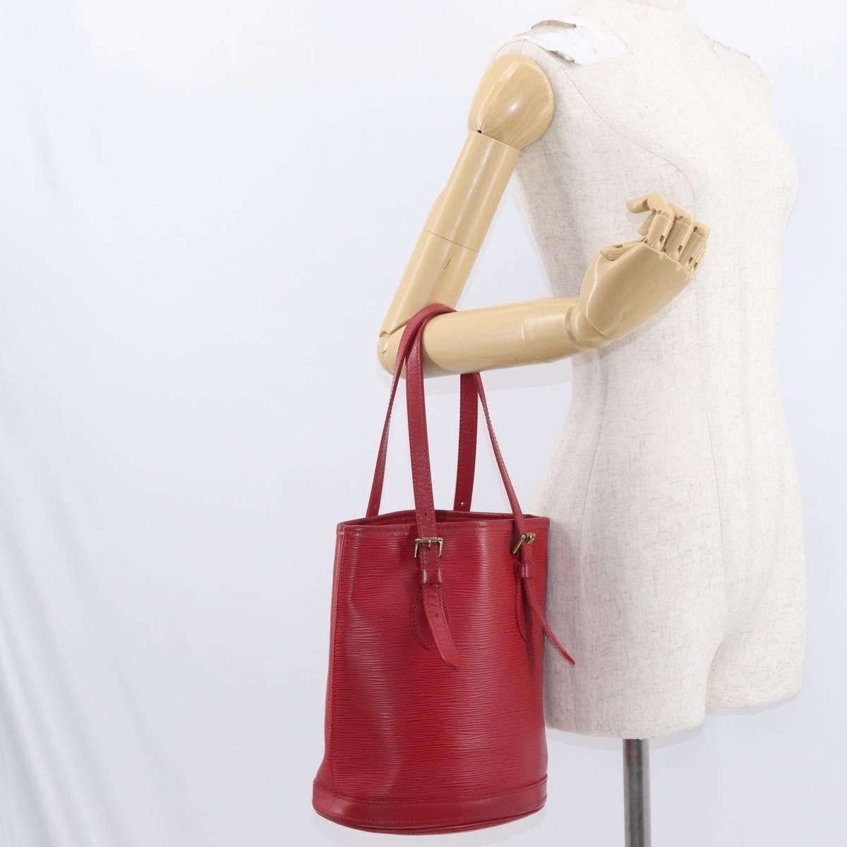 Louis Vuitton Louis Vuitton Bucket Epi Leather Size ONE SIZE - 13 Thumbnail