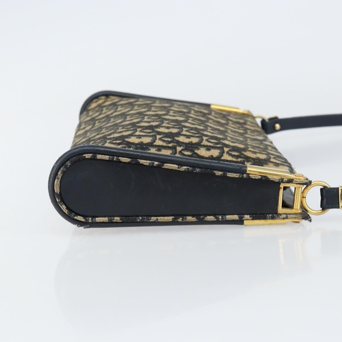 Dior Christian Dior Vintage Trotter Shoulder Bag Canvas Size ONE SIZE - 3 Thumbnail