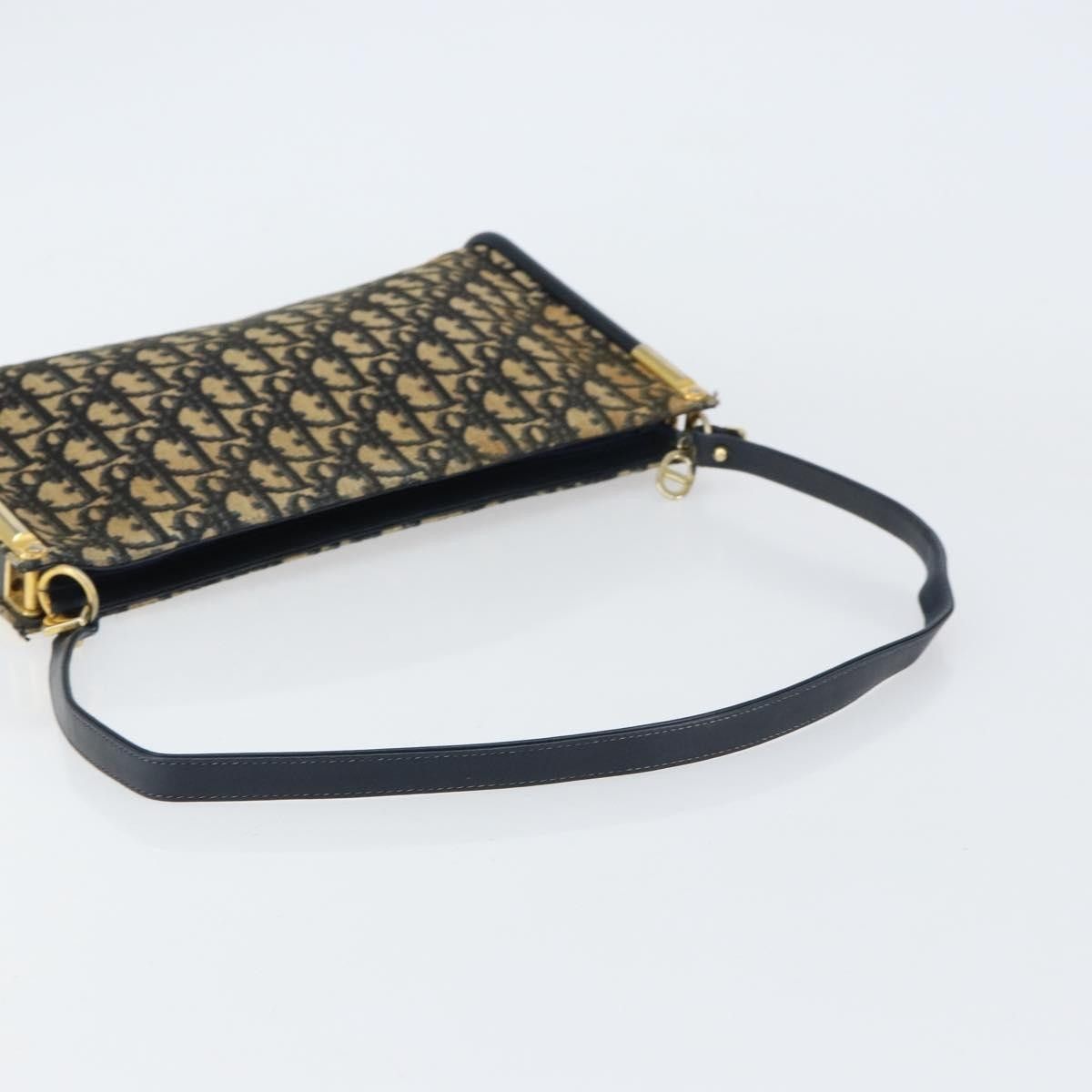 Dior Christian Dior Vintage Trotter Shoulder Bag Canvas Size ONE SIZE - 6 Thumbnail