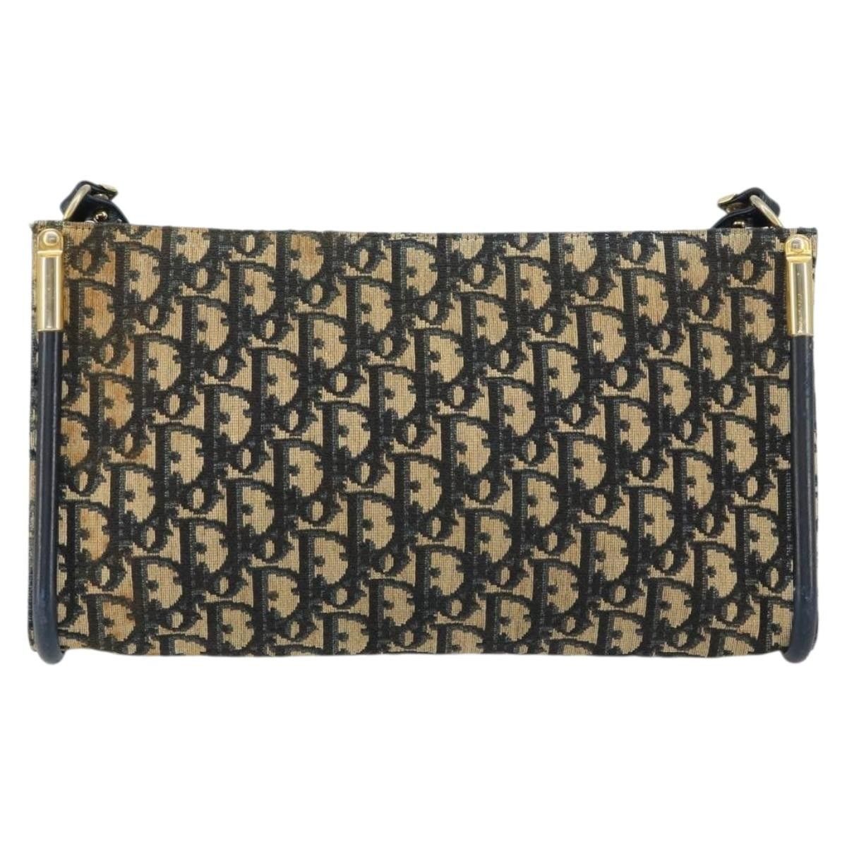 Dior Christian Dior Vintage Trotter Shoulder Bag Canvas Size ONE SIZE - 13 Thumbnail