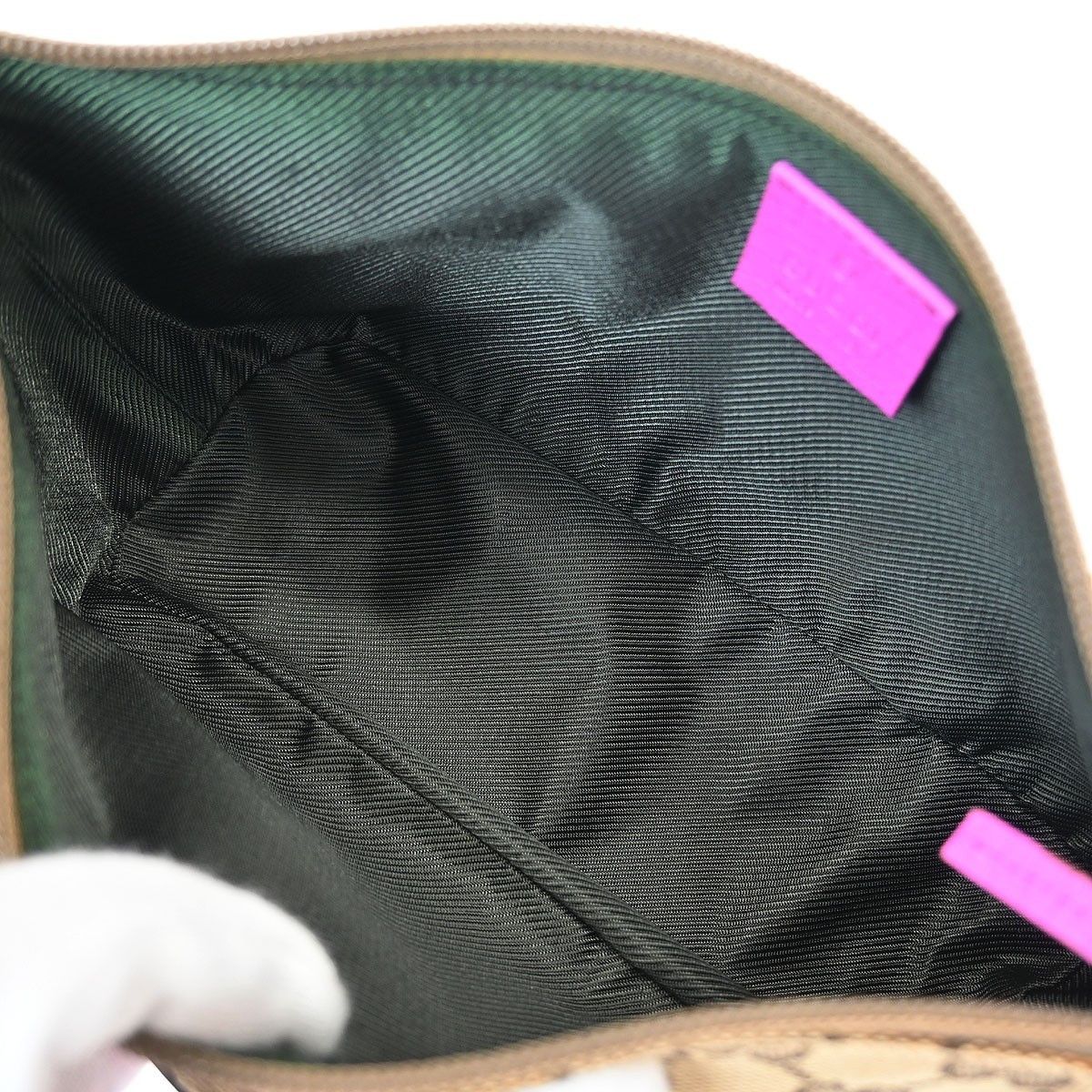 Gucci Gucci Vintage Boat Pochette GG Canvas Size ONE SIZE - 3 Thumbnail