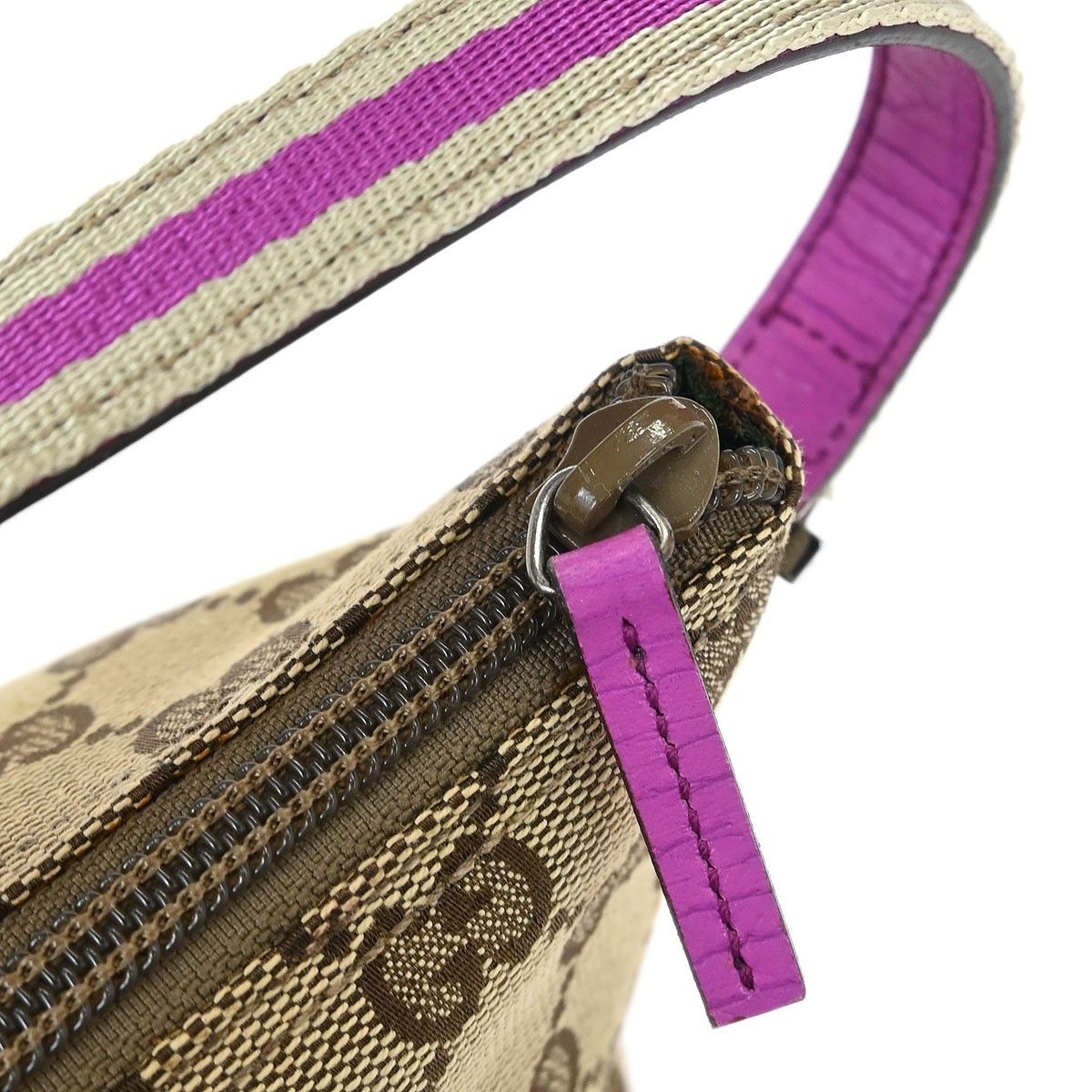 Gucci Gucci Vintage Boat Pochette GG Canvas Size ONE SIZE - 8 Thumbnail