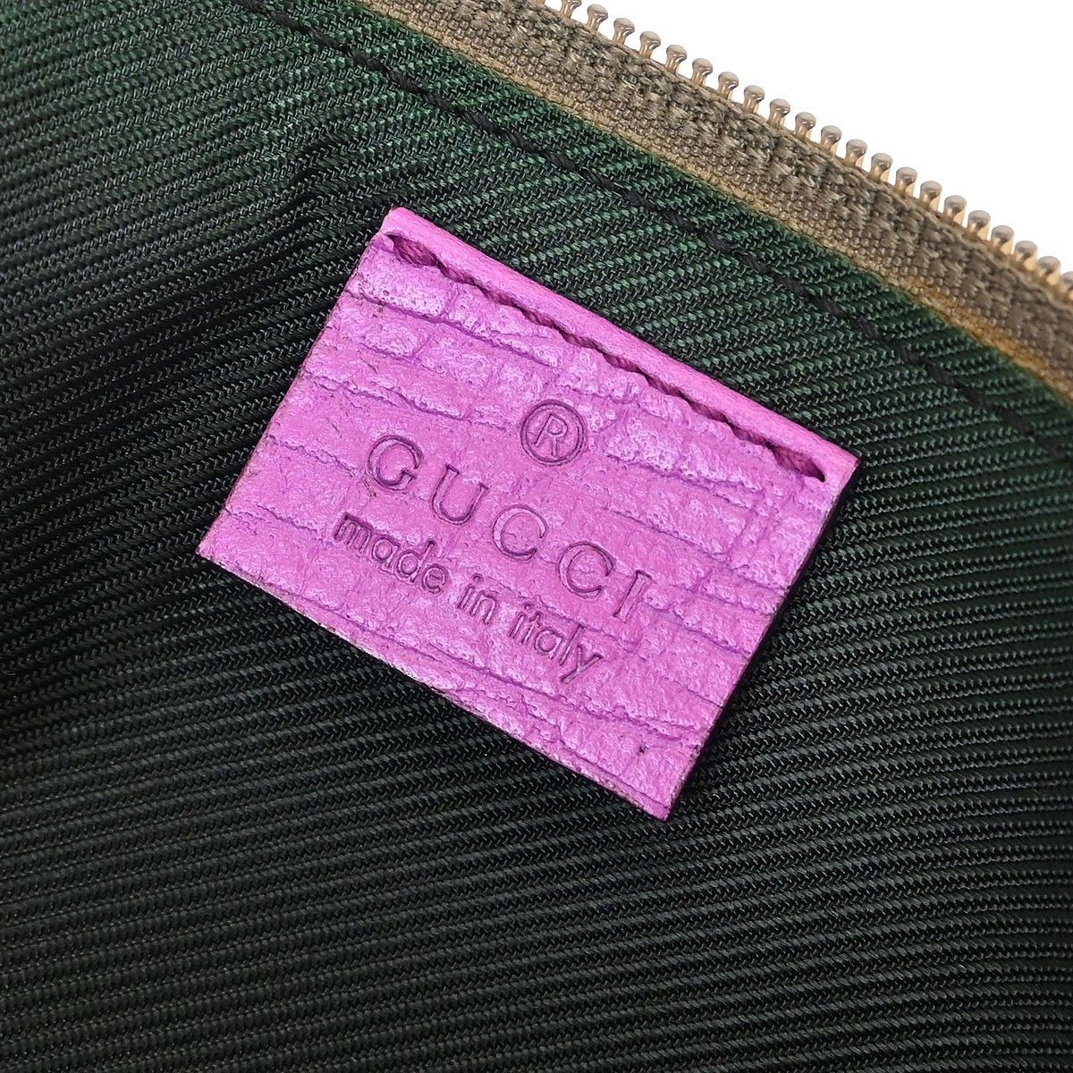 Gucci Gucci Vintage Boat Pochette GG Canvas Size ONE SIZE - 4 Thumbnail