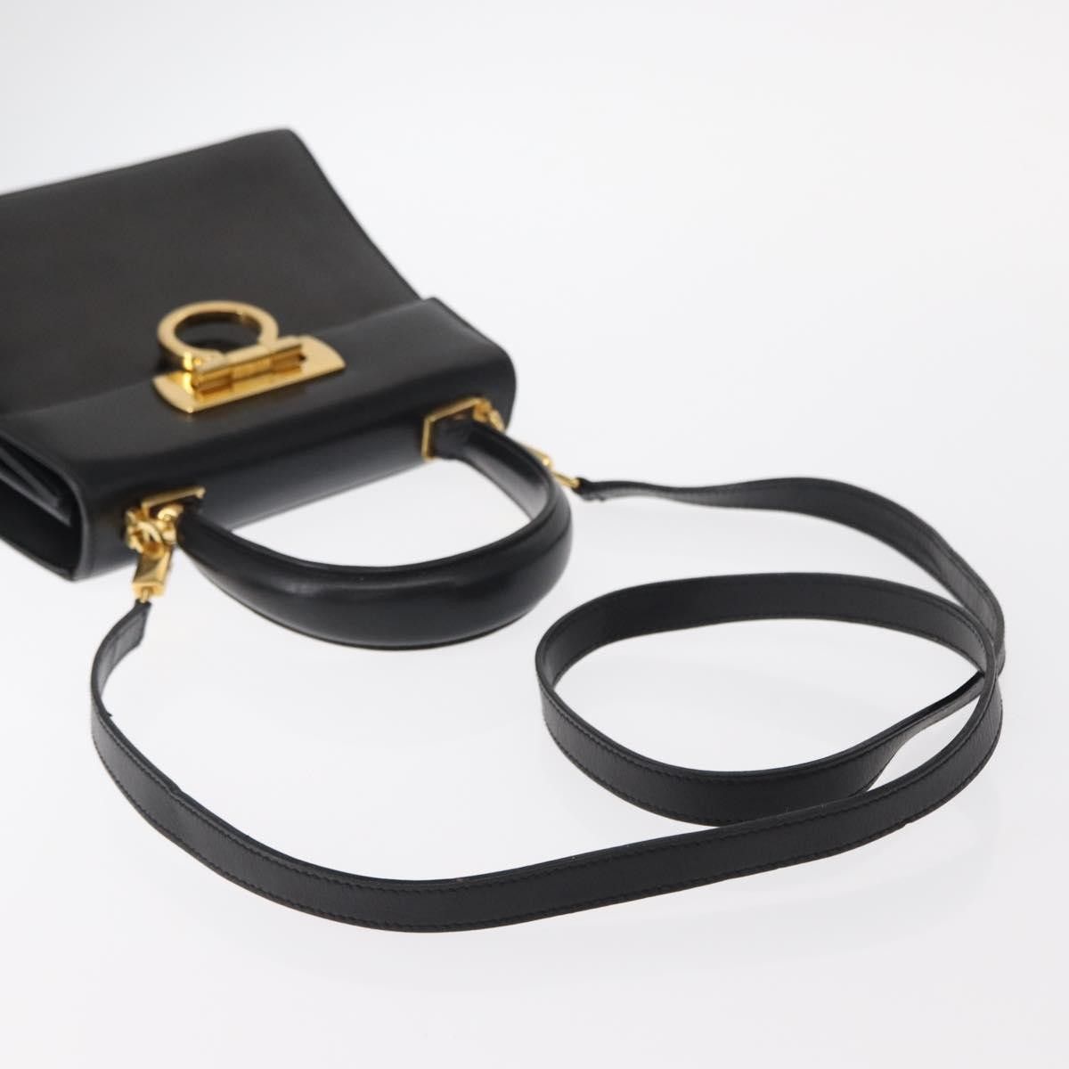 Salvatore Ferragamo Salvatore Ferragamo Gancini Convertible Top Handle Bag Leather Size ONE SIZE - 14 Thumbnail