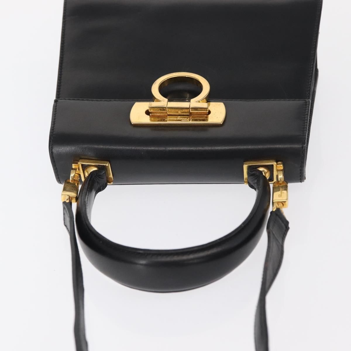 Salvatore Ferragamo Salvatore Ferragamo Gancini Convertible Top Handle Bag Leather Size ONE SIZE - 11 Thumbnail