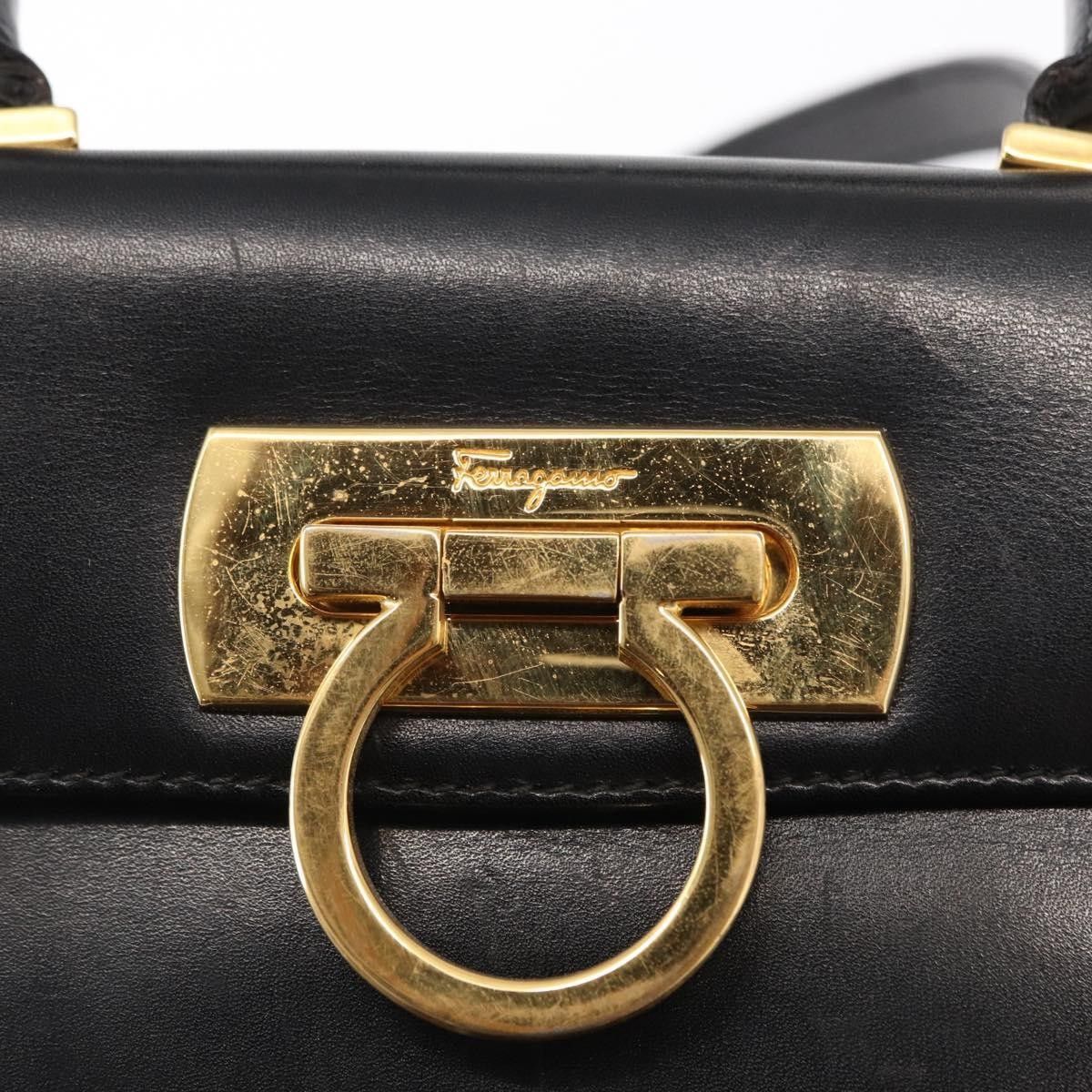 Salvatore Ferragamo Salvatore Ferragamo Gancini Convertible Top Handle Bag Leather Size ONE SIZE - 18 Thumbnail
