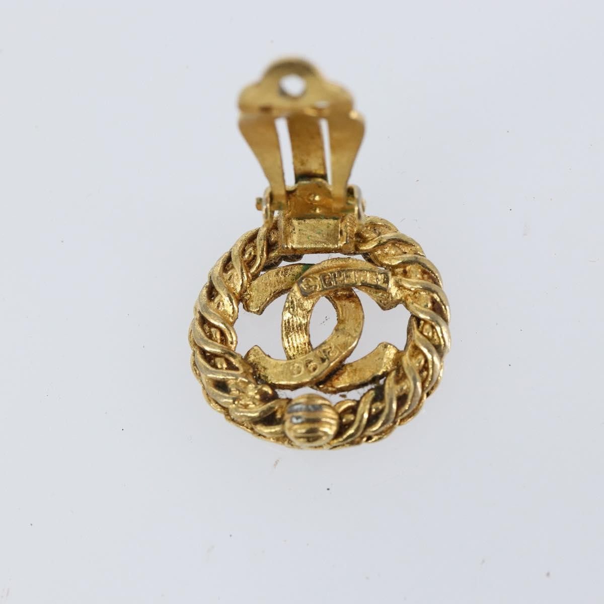 Chanel Chanel CC Round Earrings Metal Size ONE SIZE - 4 Thumbnail
