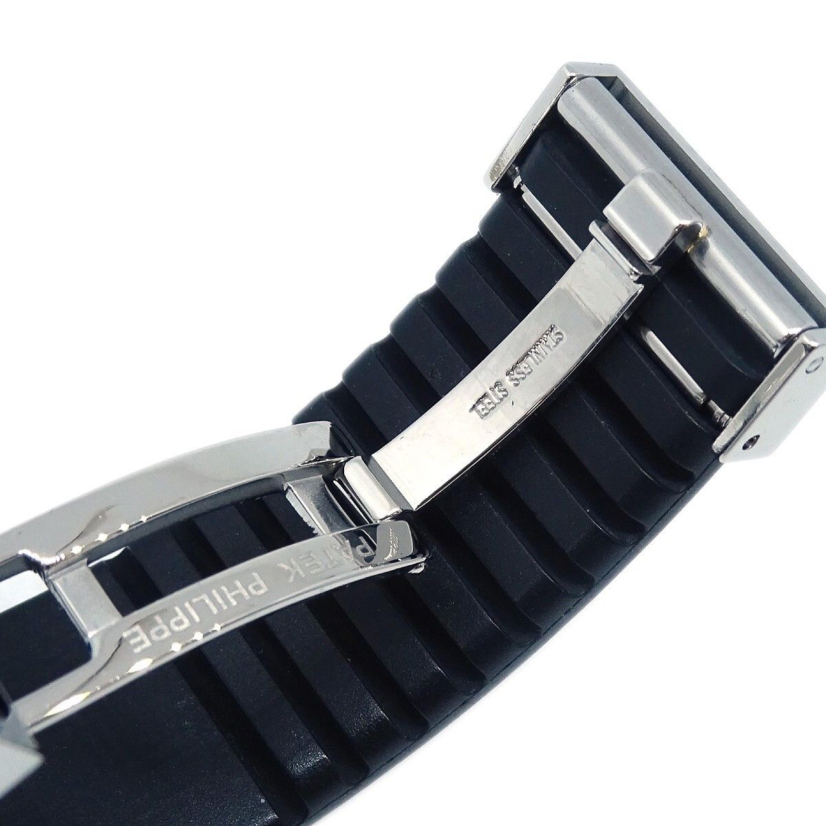 Patek Philippe Patek Philippe Aquanaut 5066 Automatic Watch Stainless Steel and Rubber Size ONE SIZE - 7 Thumbnail