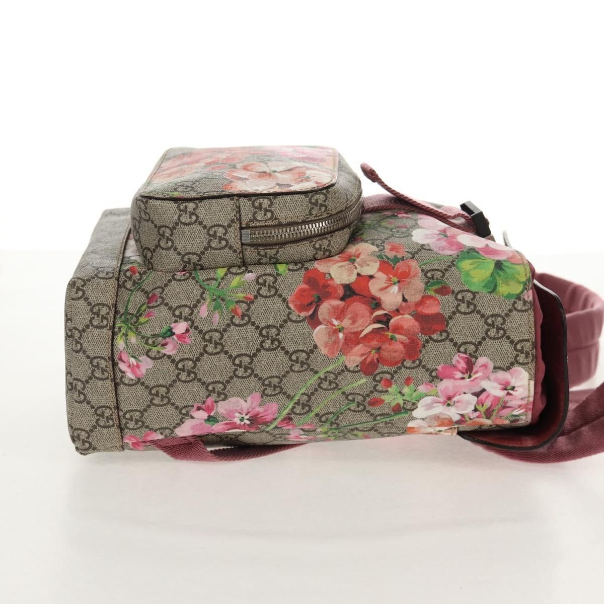 Gucci Gucci Buckle Blooms Print GG Coated Canvas Size ONE SIZE - 4 Thumbnail