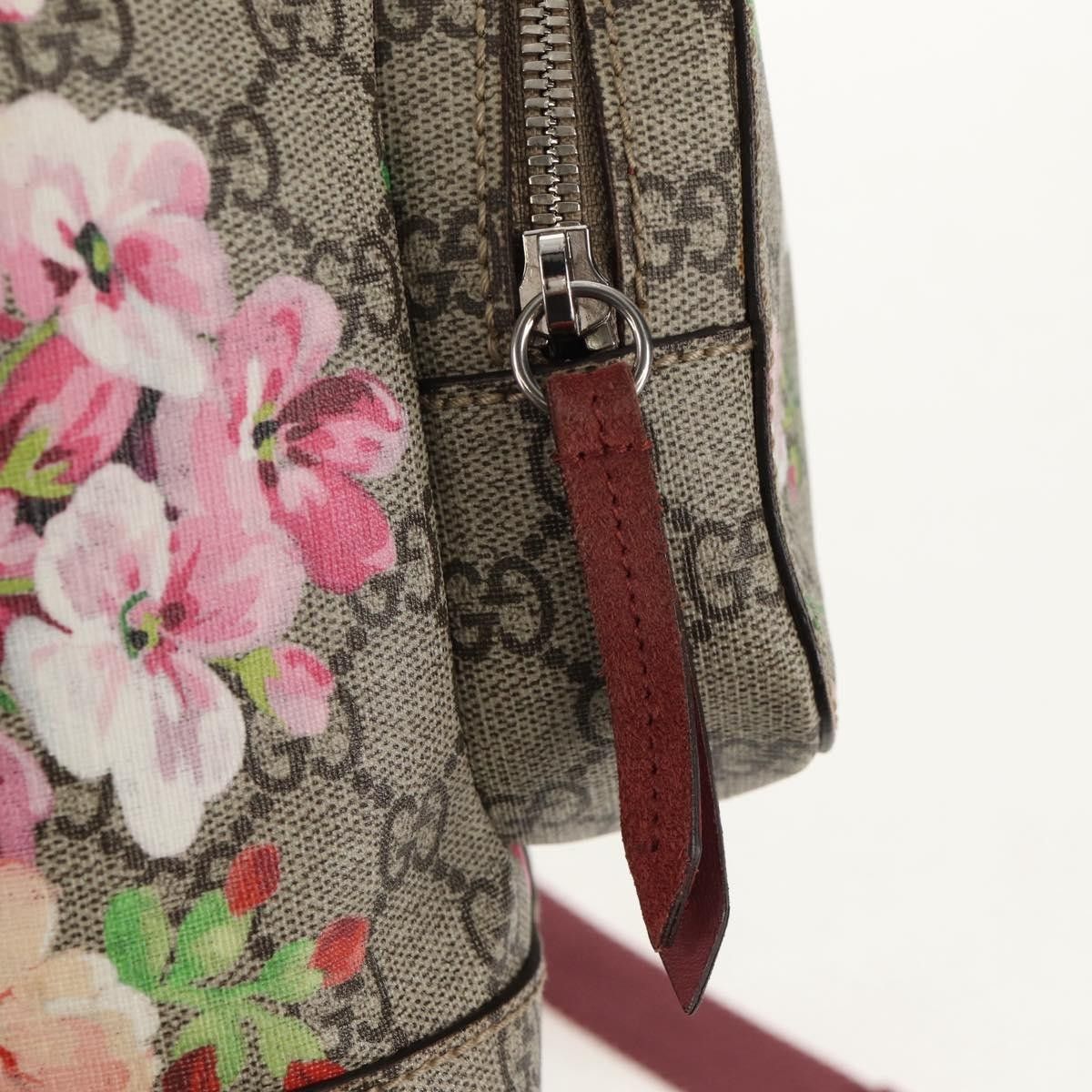 Gucci Gucci Buckle Blooms Print GG Coated Canvas Size ONE SIZE - 14 Thumbnail