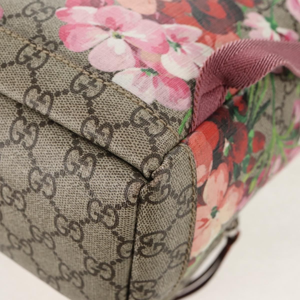 Gucci Gucci Buckle Blooms Print GG Coated Canvas Size ONE SIZE - 11 Thumbnail