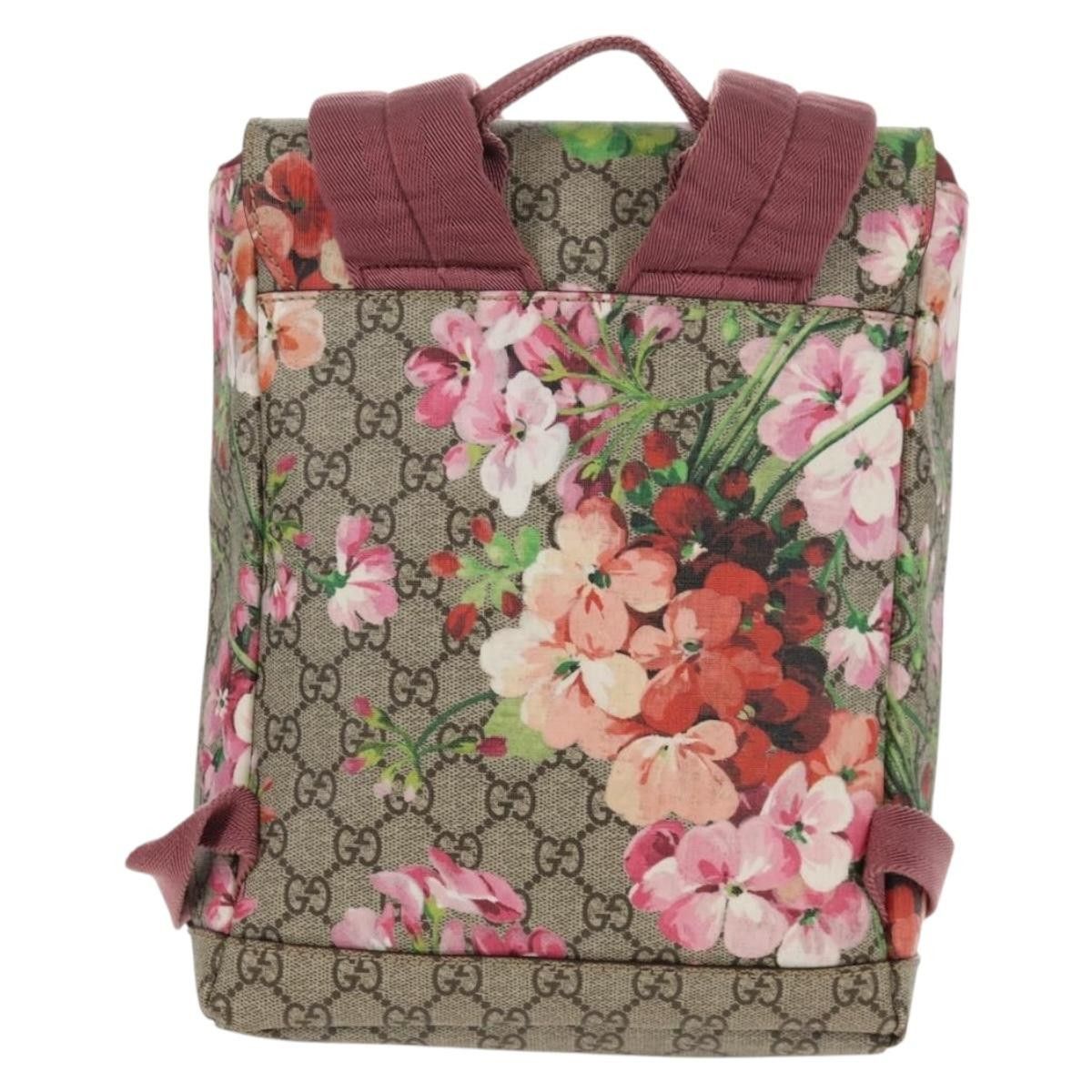 Gucci Gucci Buckle Blooms Print GG Coated Canvas Size ONE SIZE - 2 Thumbnail